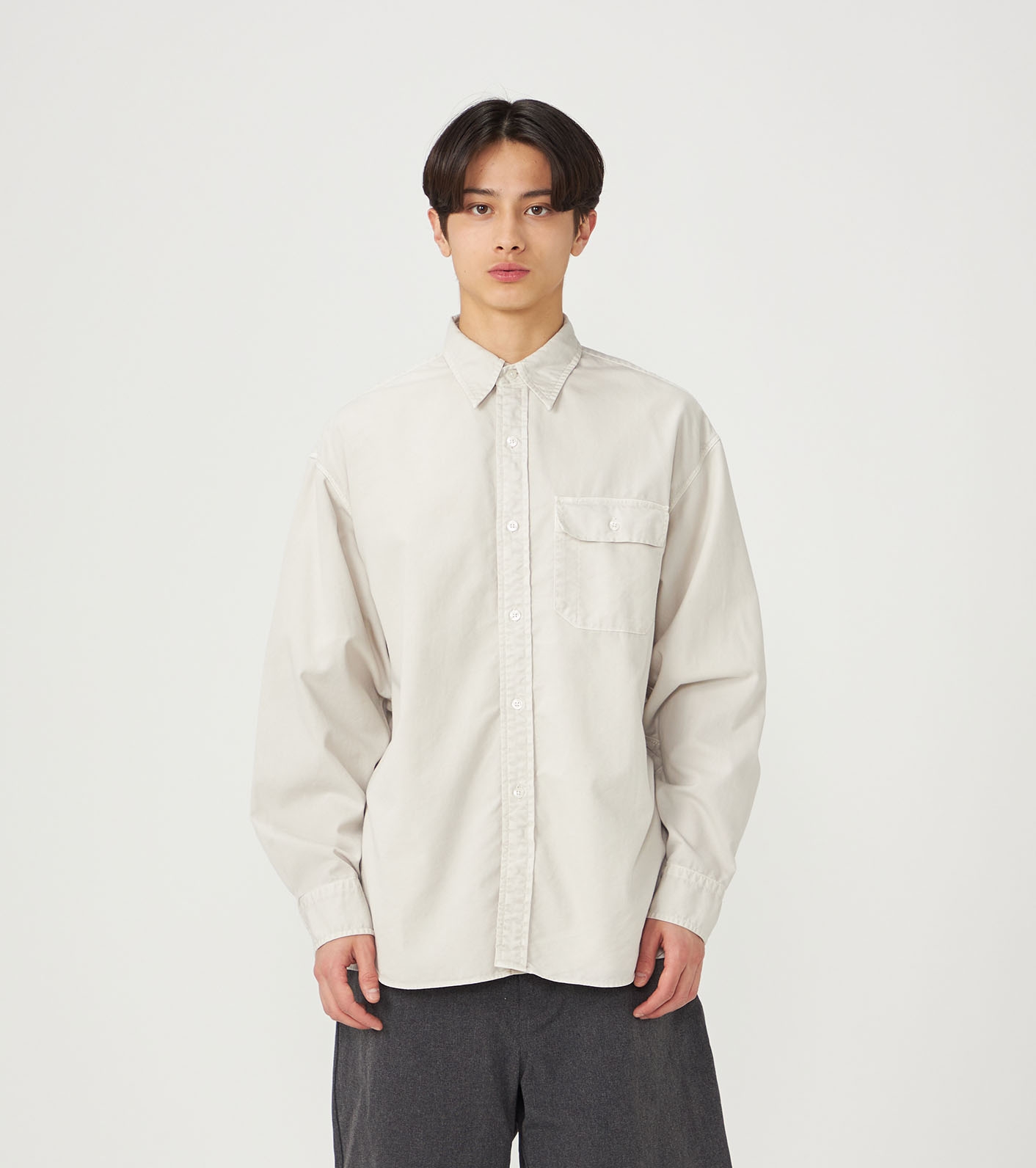 nanamica / Garment Dyed Field Twill Shirt