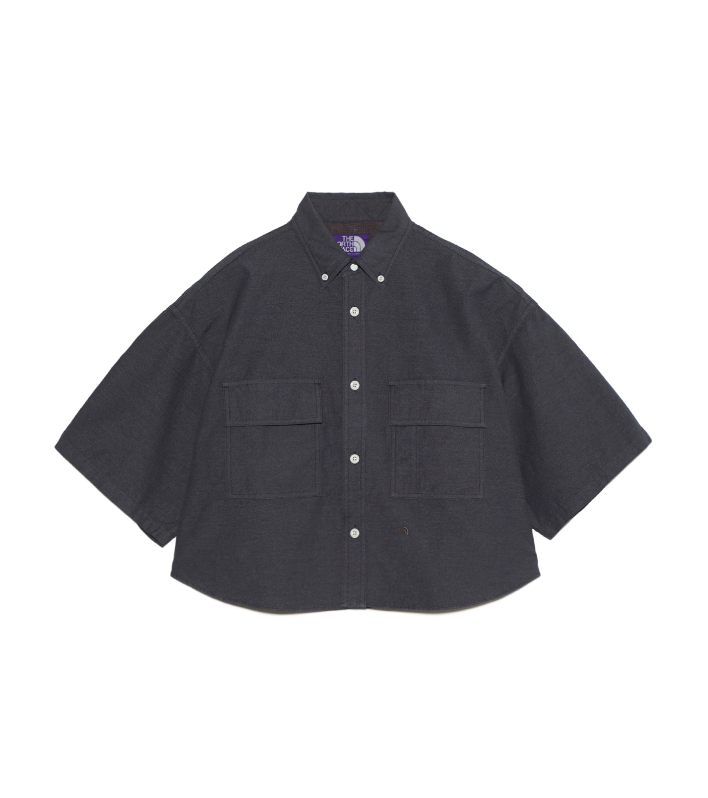 トップス ka17 nanamica / Button Down Field S/S Cropped Shirt