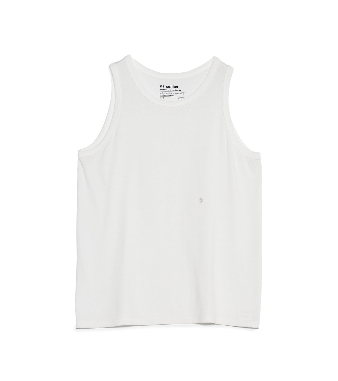 2枚　新品 レディース タンクトップ М CoolMax ホワイト sports nanamica / nanamica Loopwheel COOLMAX Jersey Tank