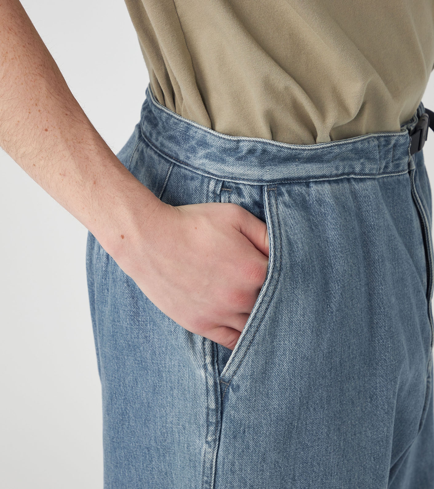 nanamica / Denim Wide Tapered Field Pants
