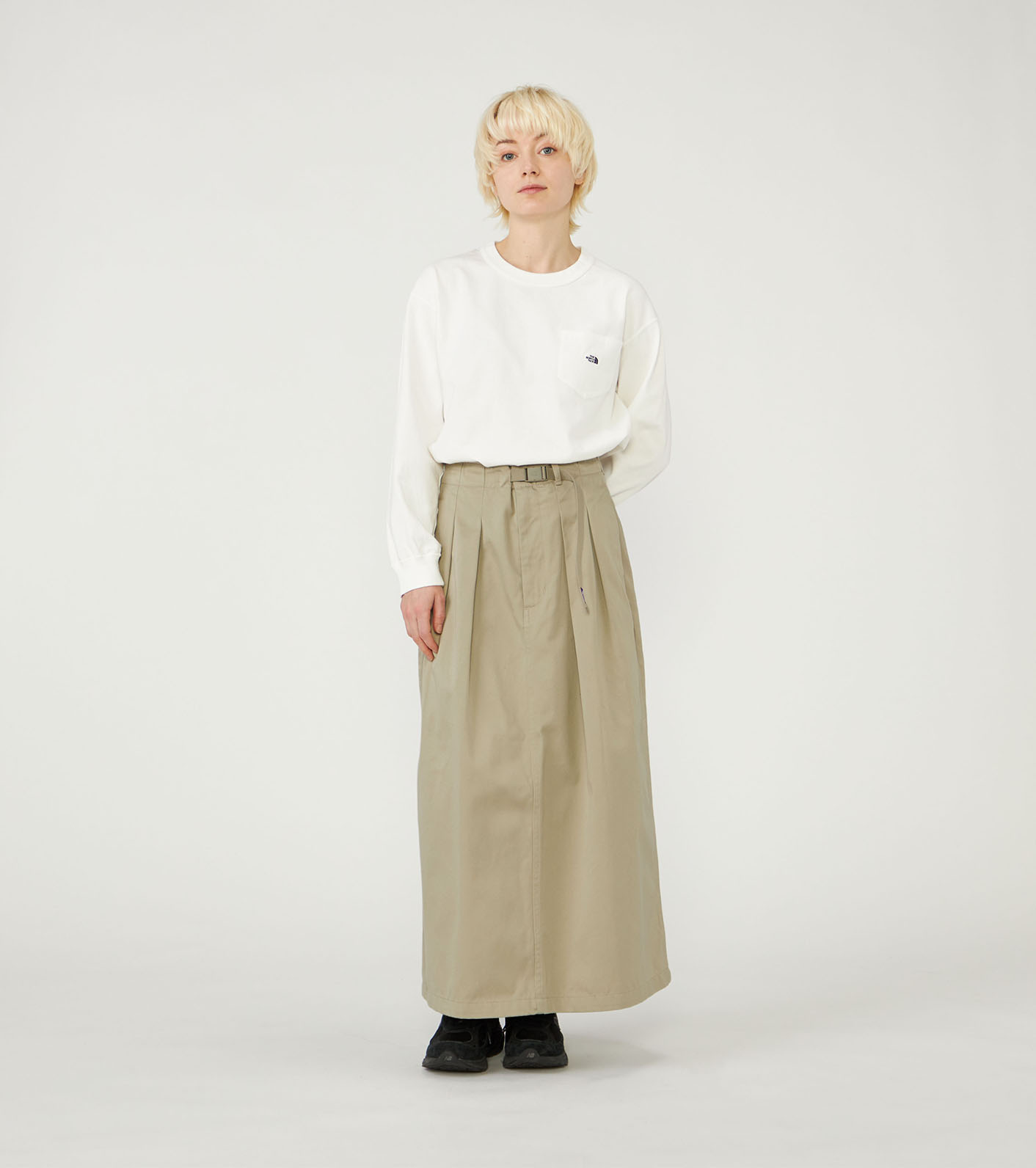 nanamica / Chino Tuck Field Skirt