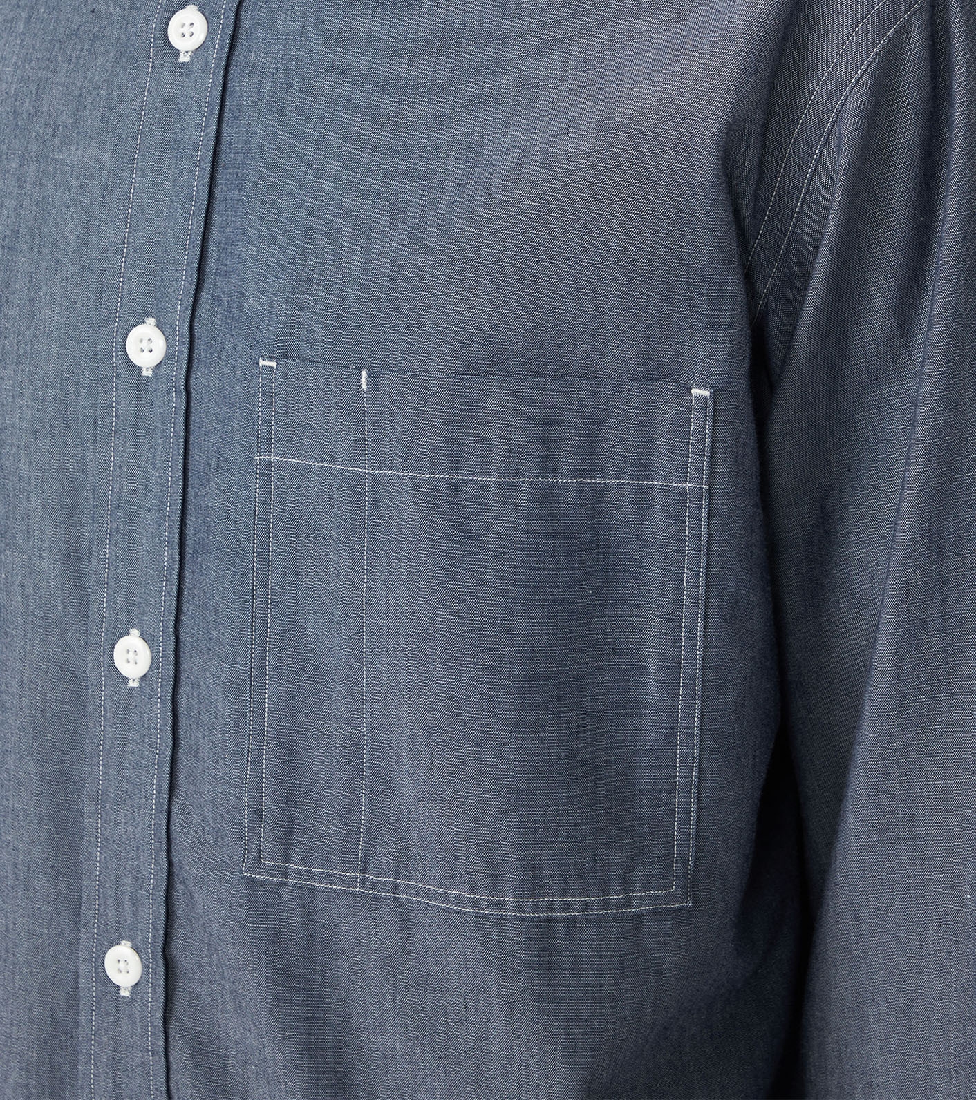 nanamica / Regular Collar Chambray Field Shirt