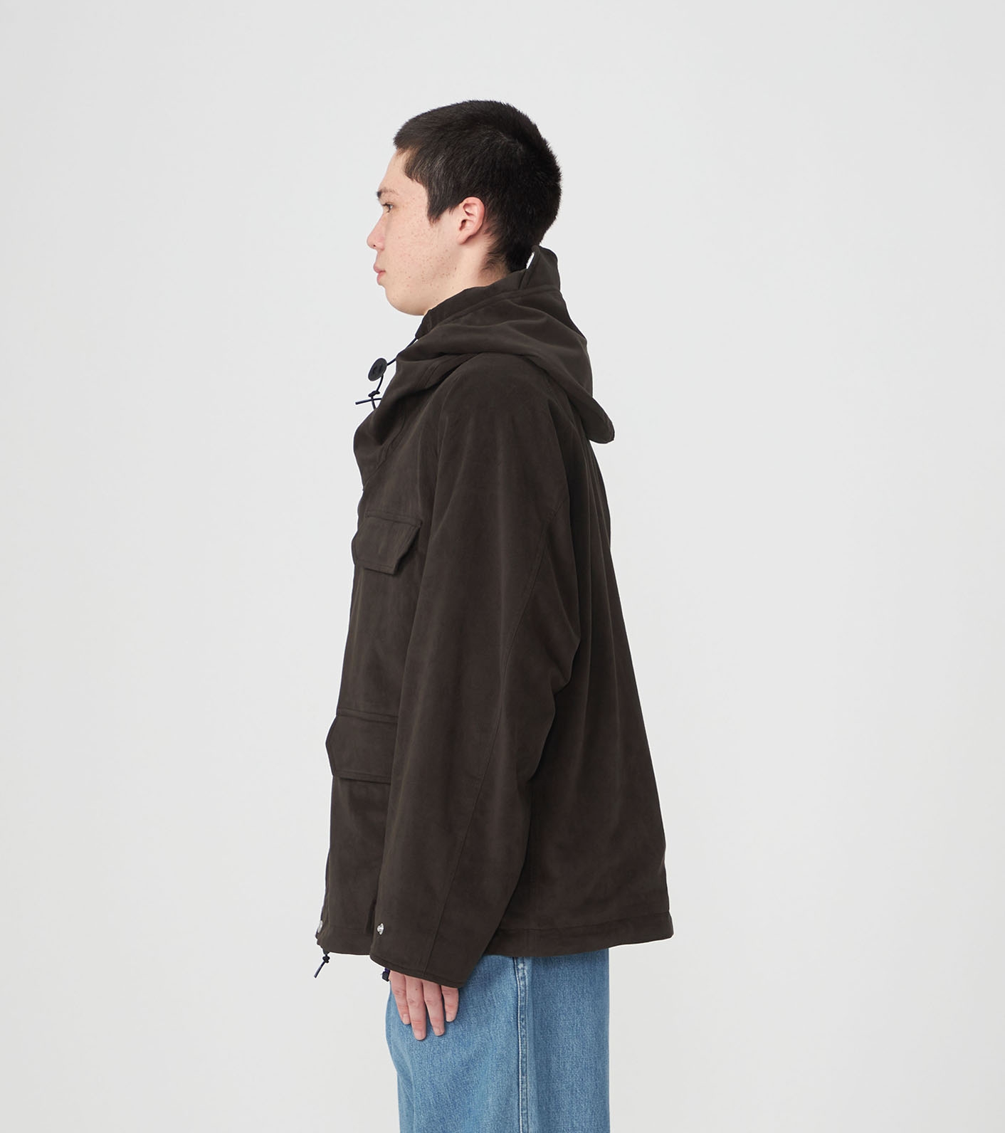 nanamica / Synthetic Leather Mountain Parka