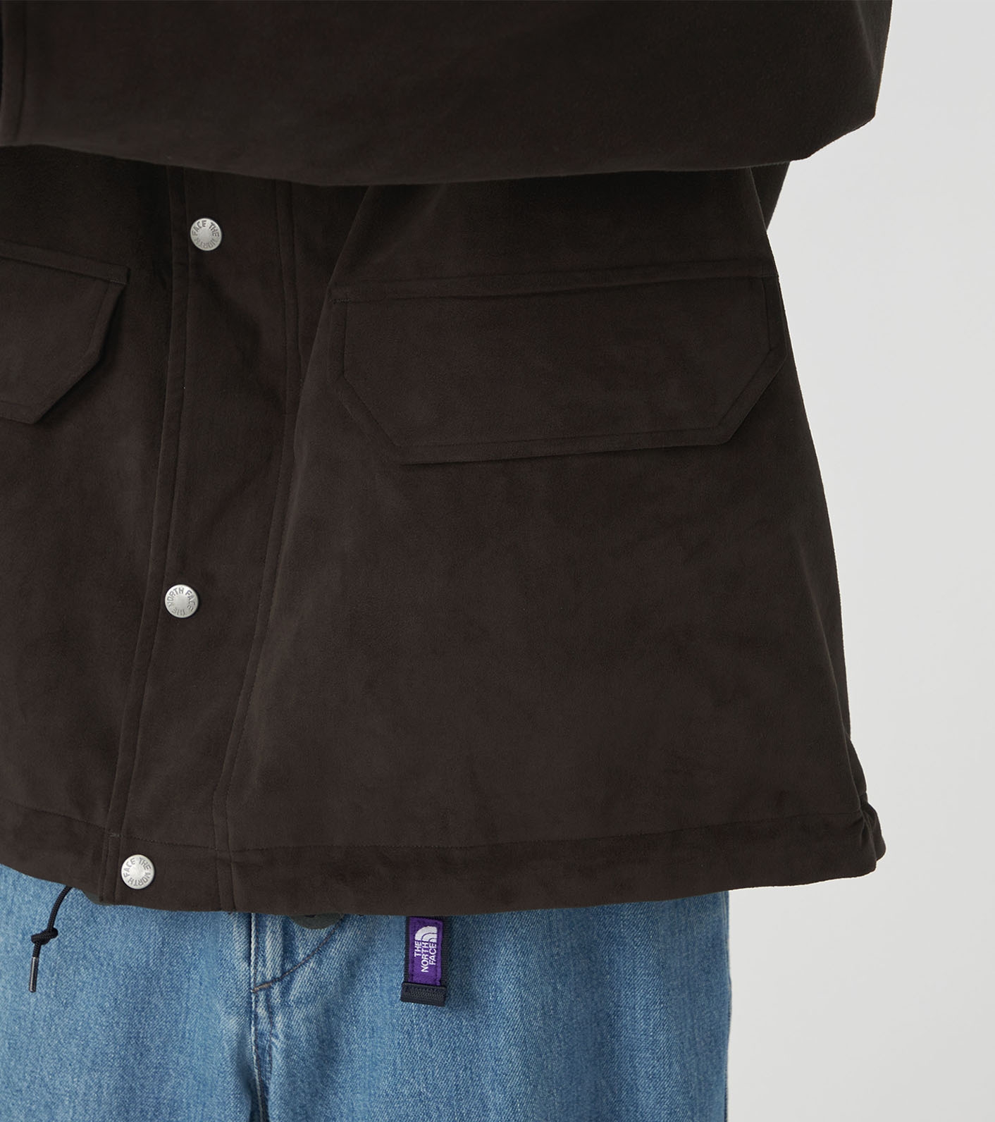 nanamica / Synthetic Leather Mountain Parka