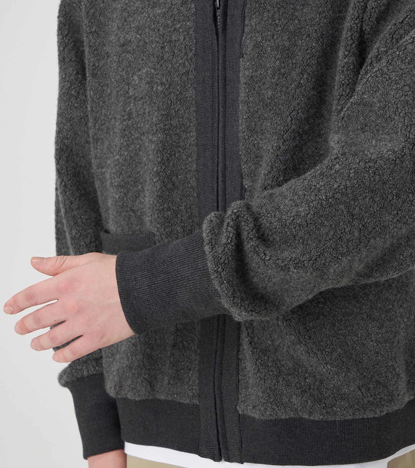 nanamica / PLAS Fleece Field Cardigan