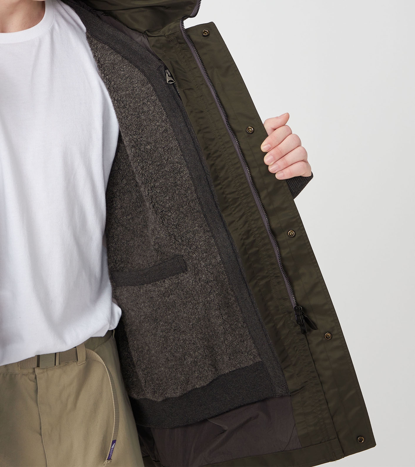 nanamica / PLAS Fleece Field Cardigan
