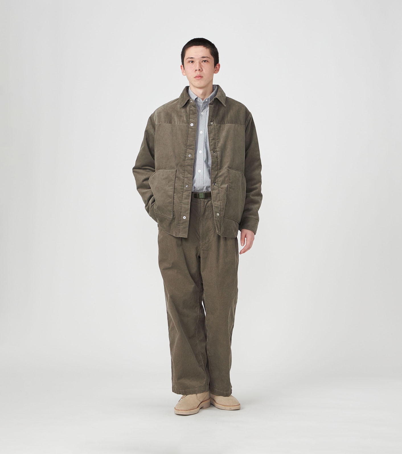 nanamica / Corduroy Field Insulation Shirt Jacket