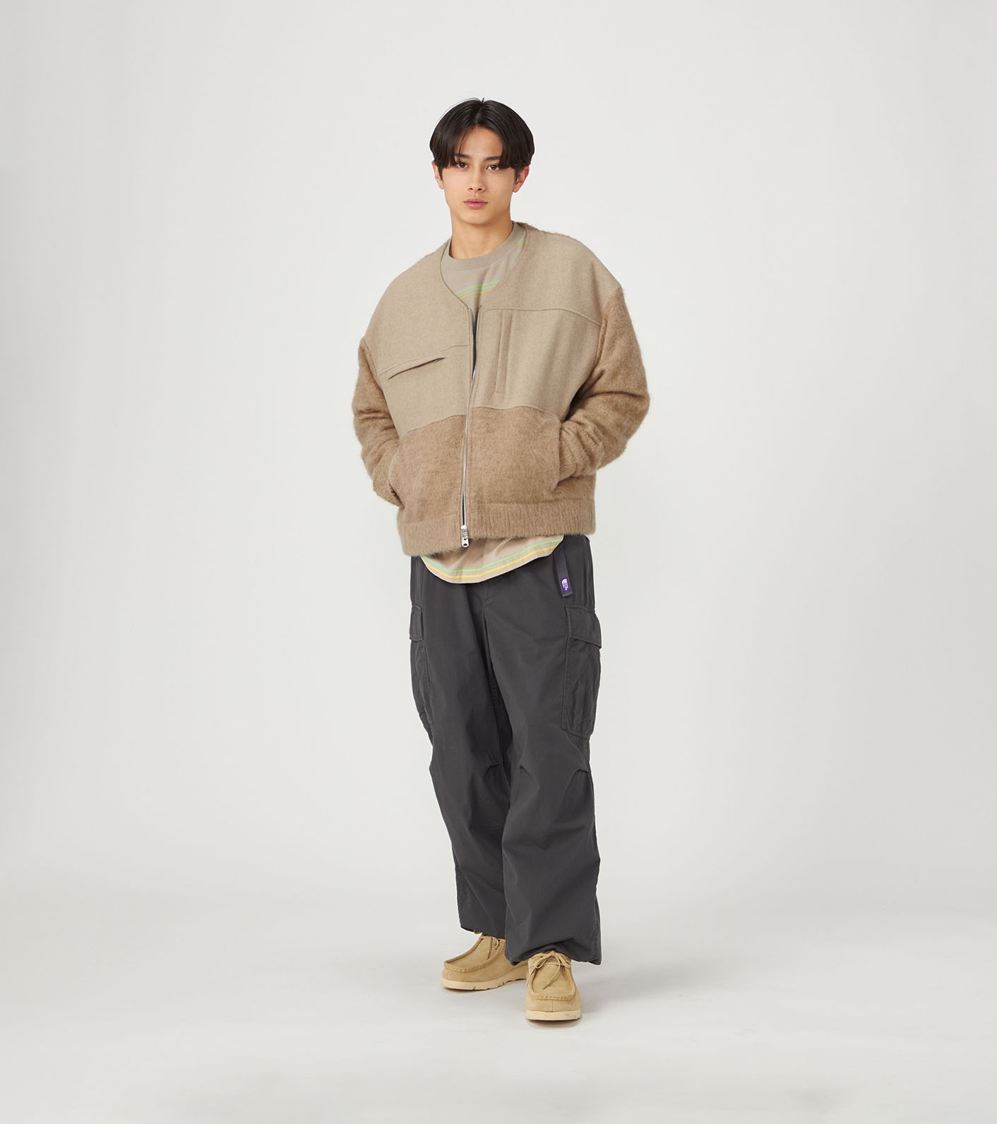 nanamica / WINDSTOPPER Wool Mohair Denali Jacket