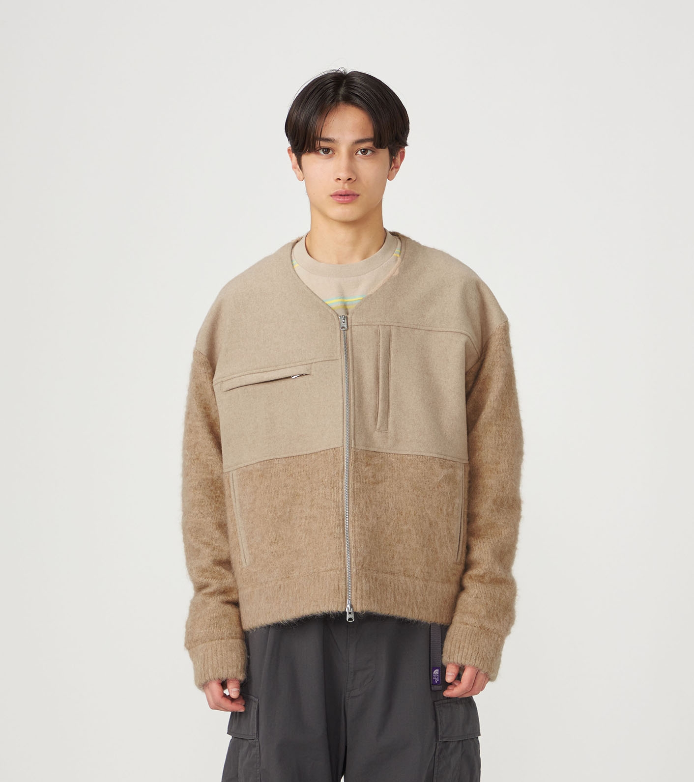 denaliyukiです nanamica / WINDSTOPPER Wool Mohair Denali Jacket