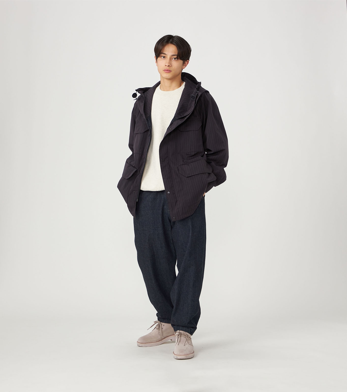 nanamica / 65/35 Striped Mountain Parka