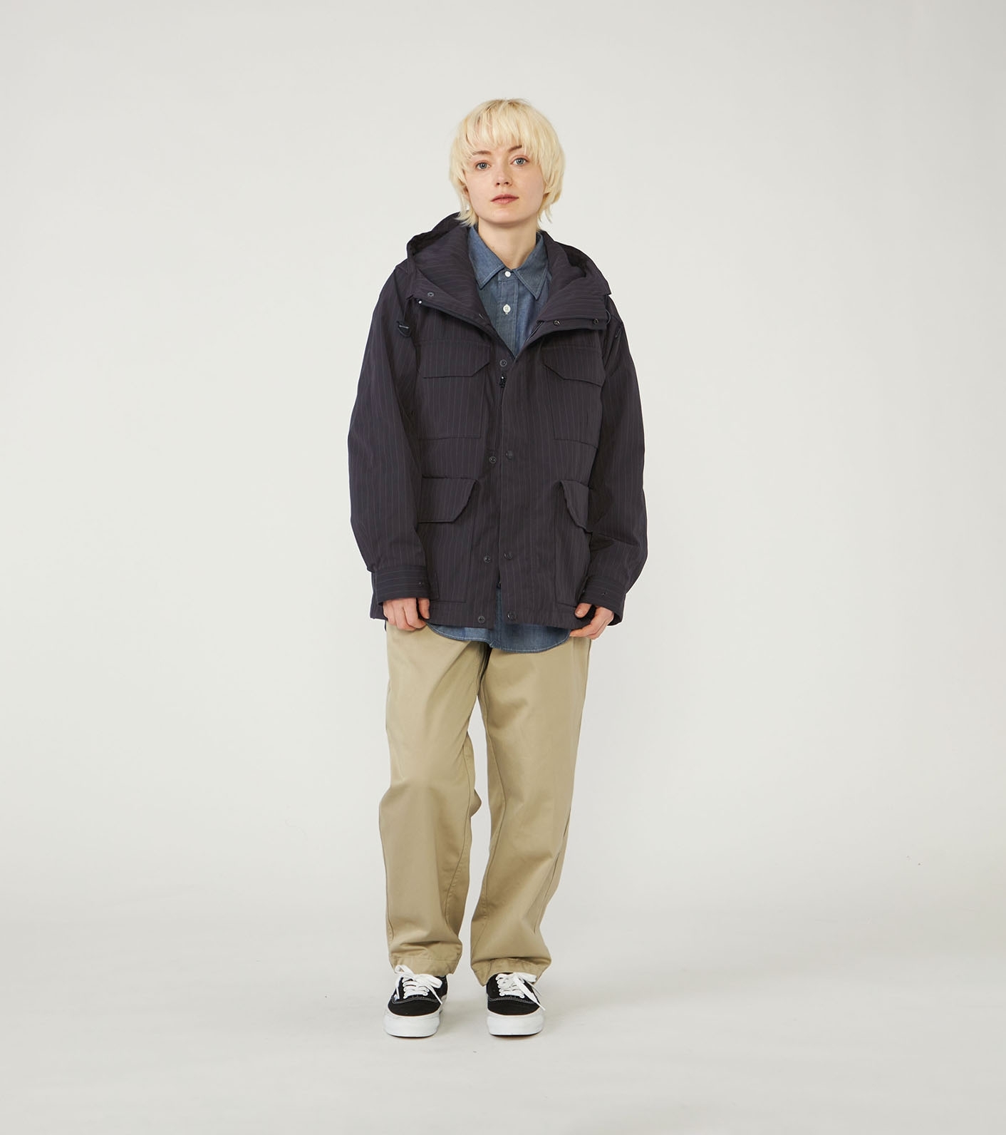nanamica / 65/35 Striped Mountain Parka