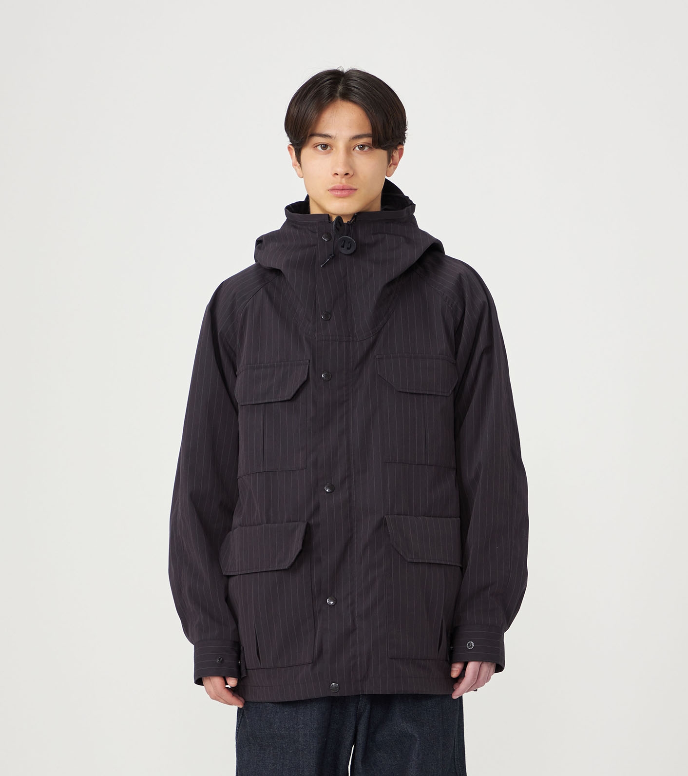 nanamica / 65/35 Striped Mountain Parka