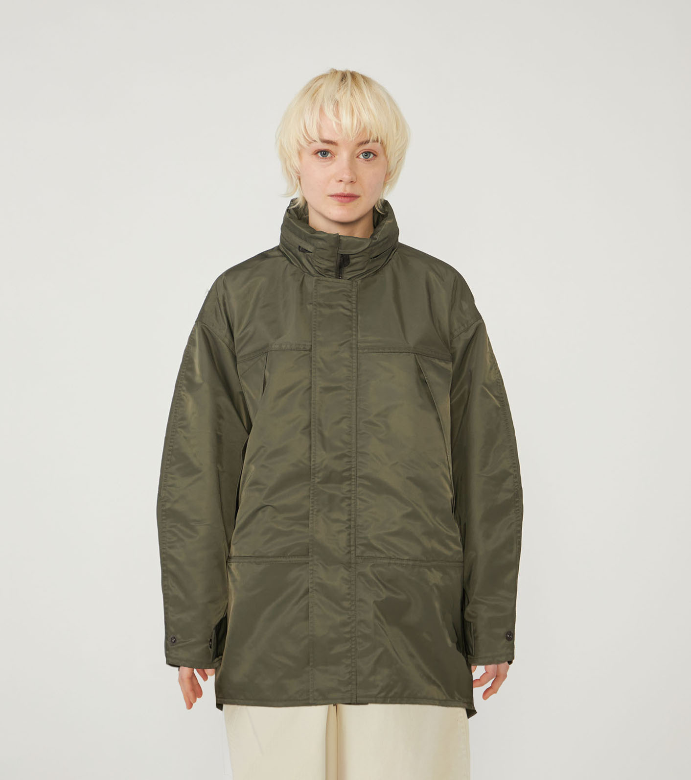 FUC nylon jacket ROULETTE かつき着用 L nanamica / PLAS Nylon Twill Field Coat