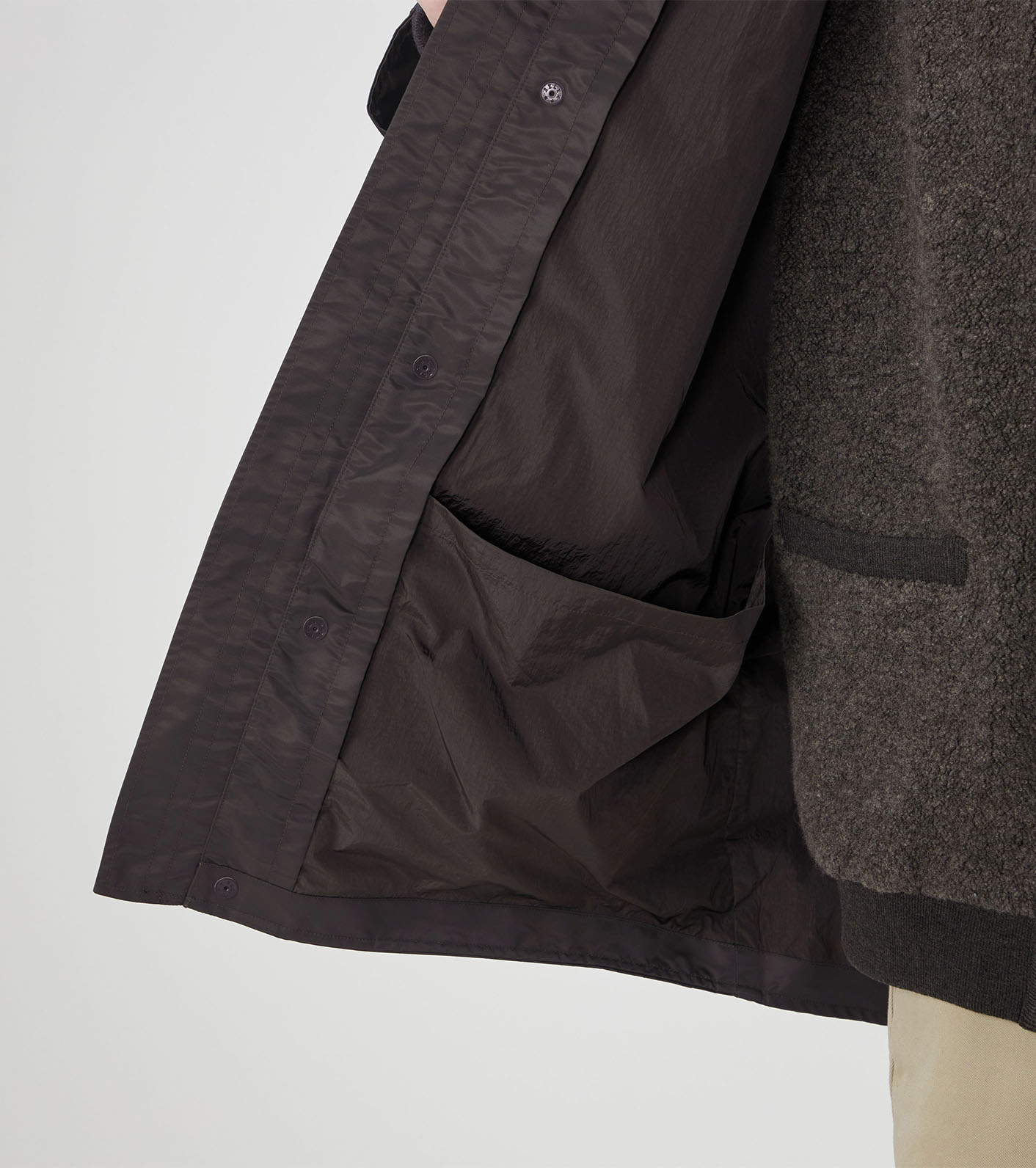nanamica / PLAS Nylon Twill Field Coat