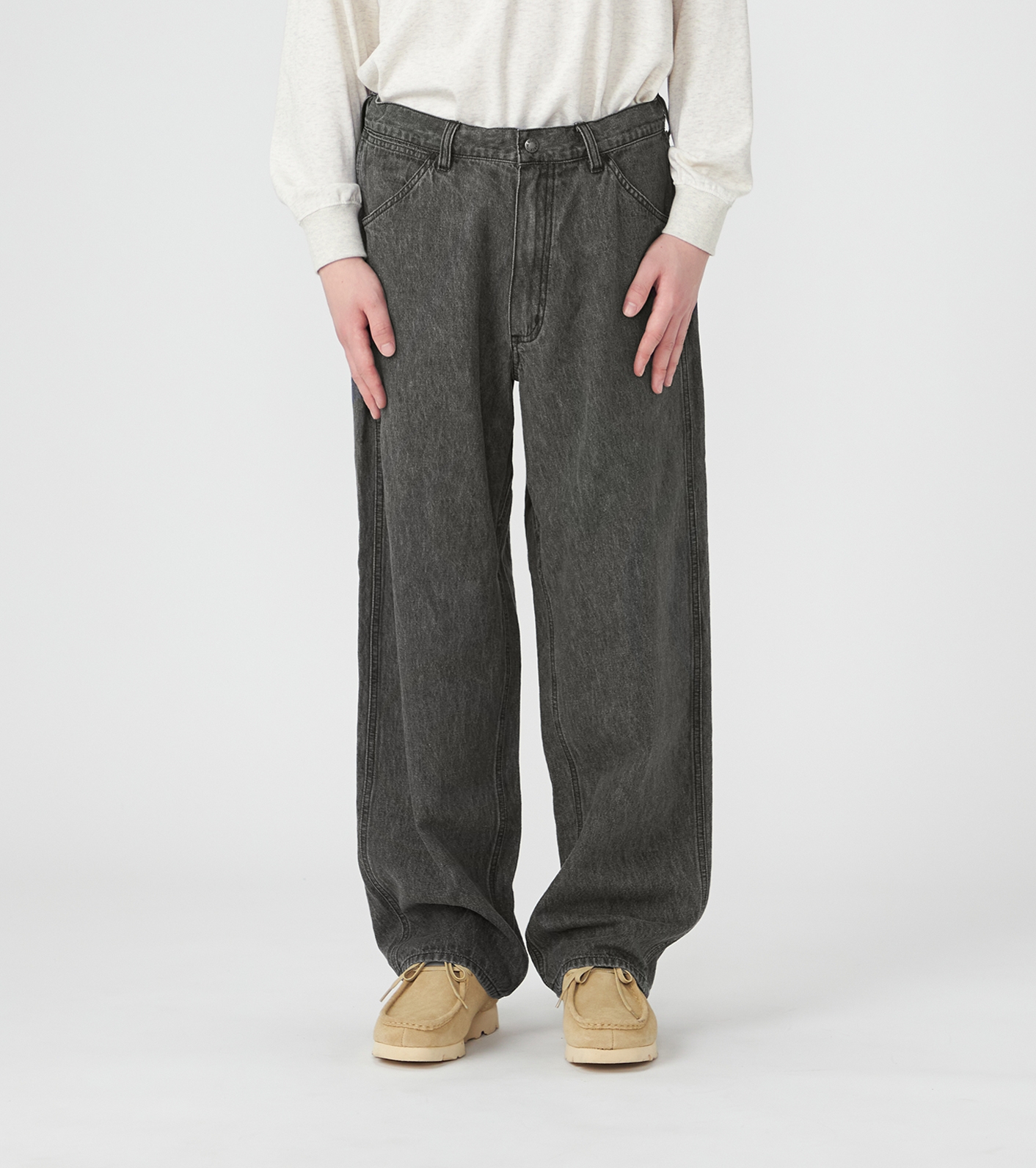 nanamica / Linen Cotton Denim Field Pants