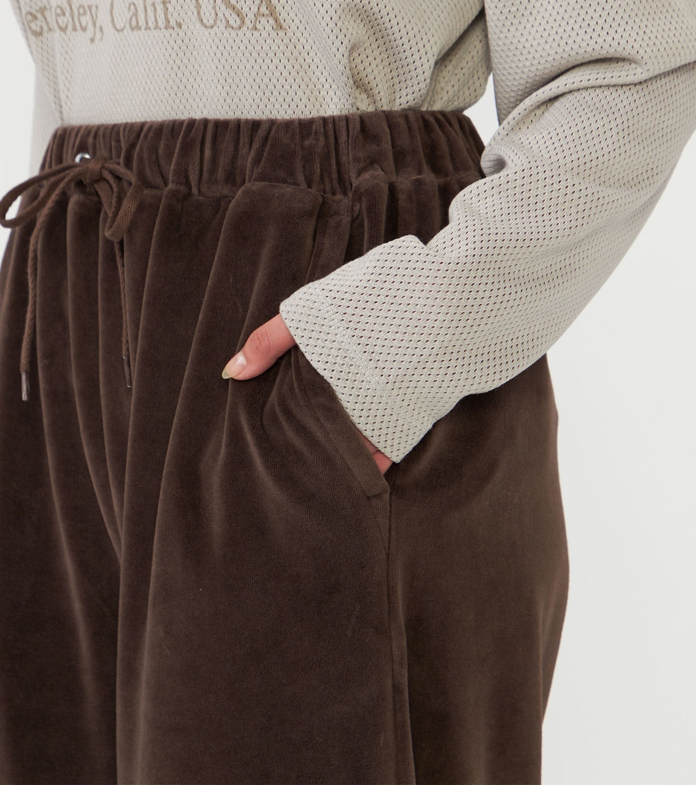 nanamica / Field Velour Wide Pants