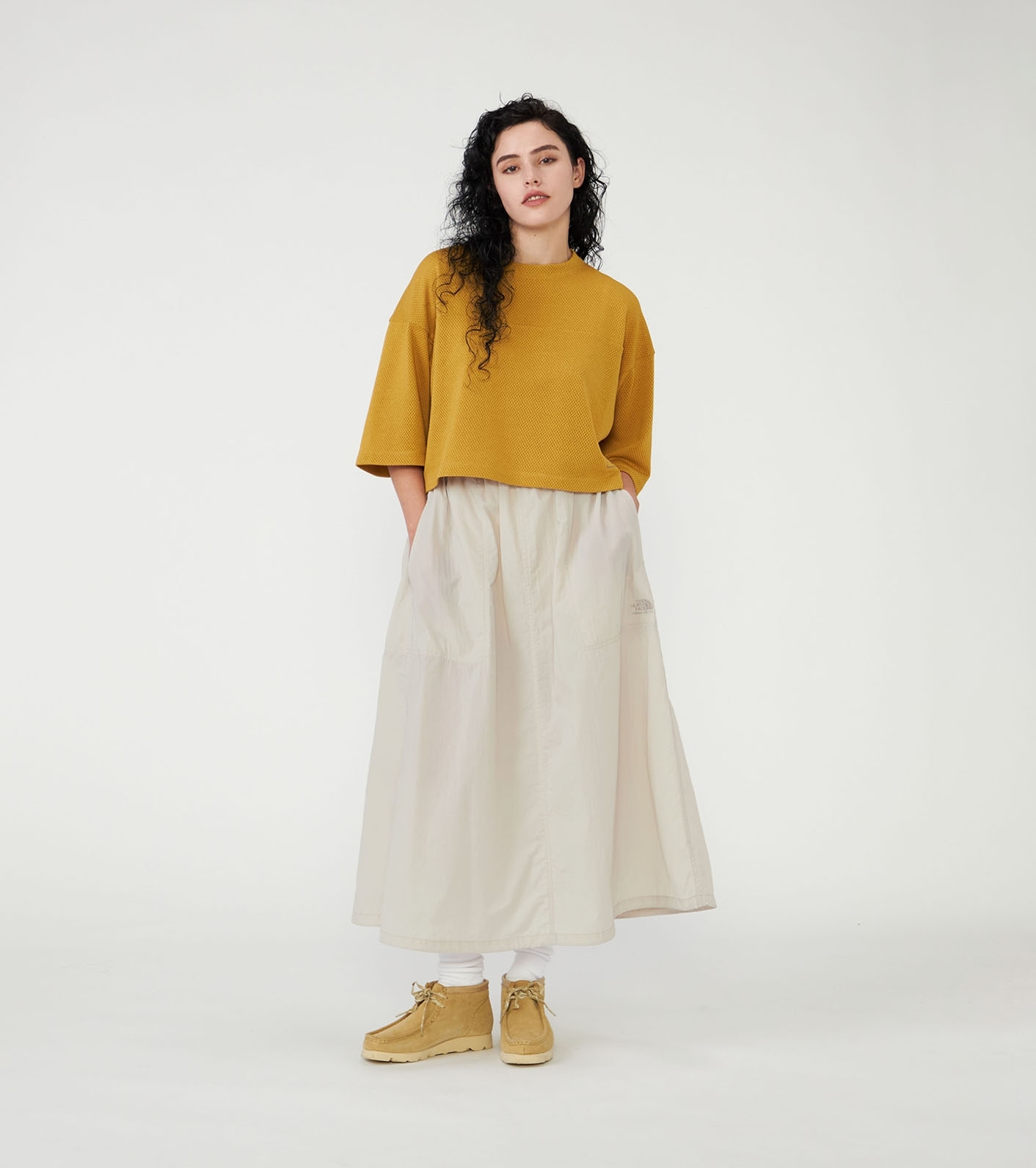 シミズ　レインダウンスカート nanamica / Field Over Skirt