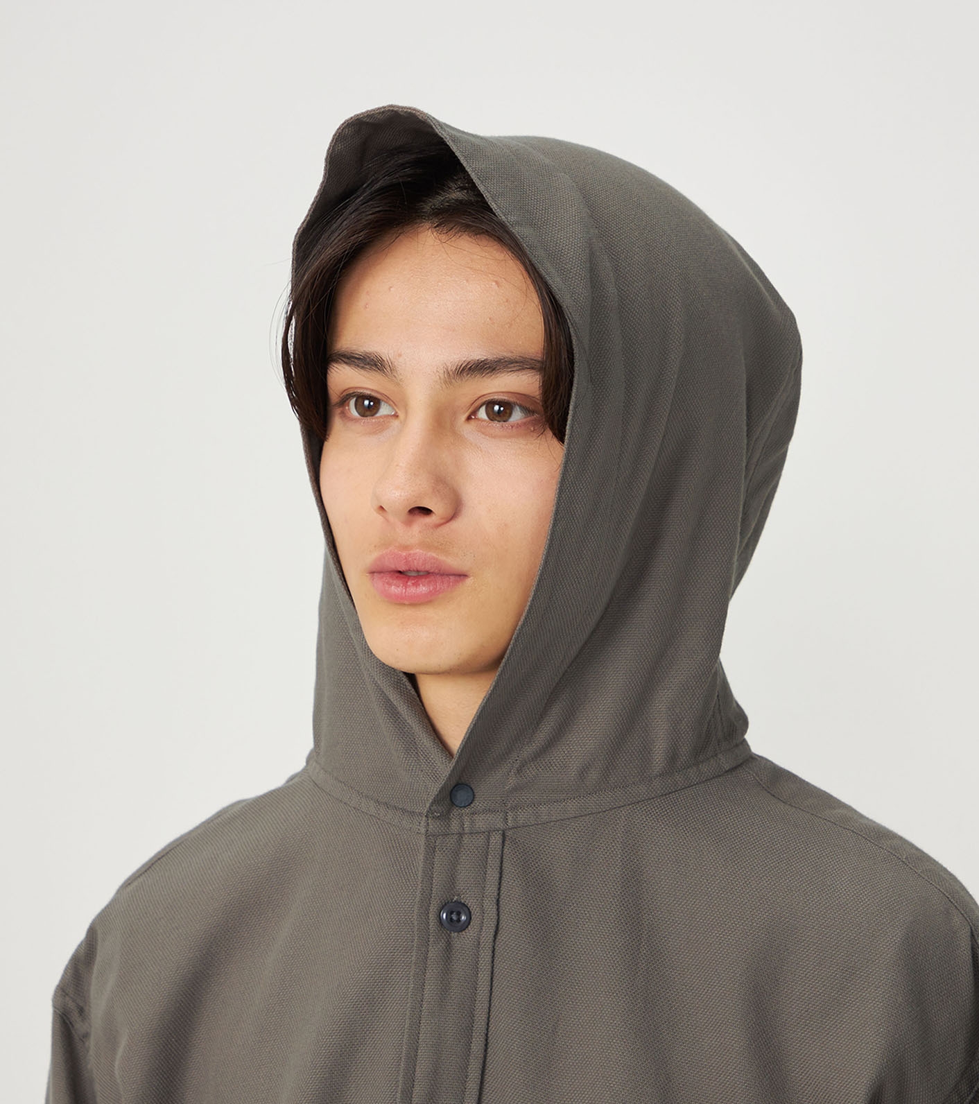 nanamica / Royal Oxford Mountain Hooded Shirt