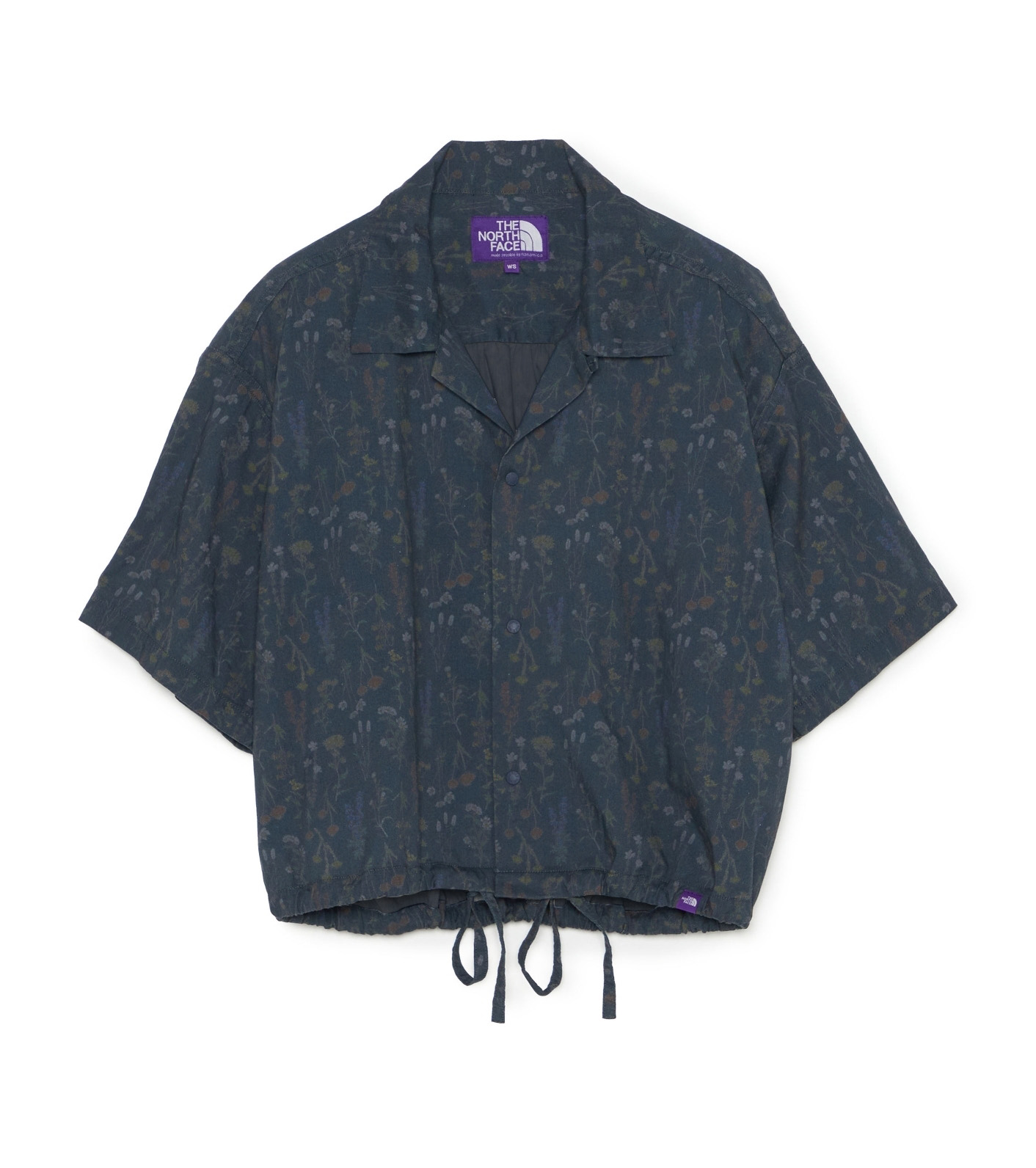 nanamica / Flower Printed Cropped Shirt