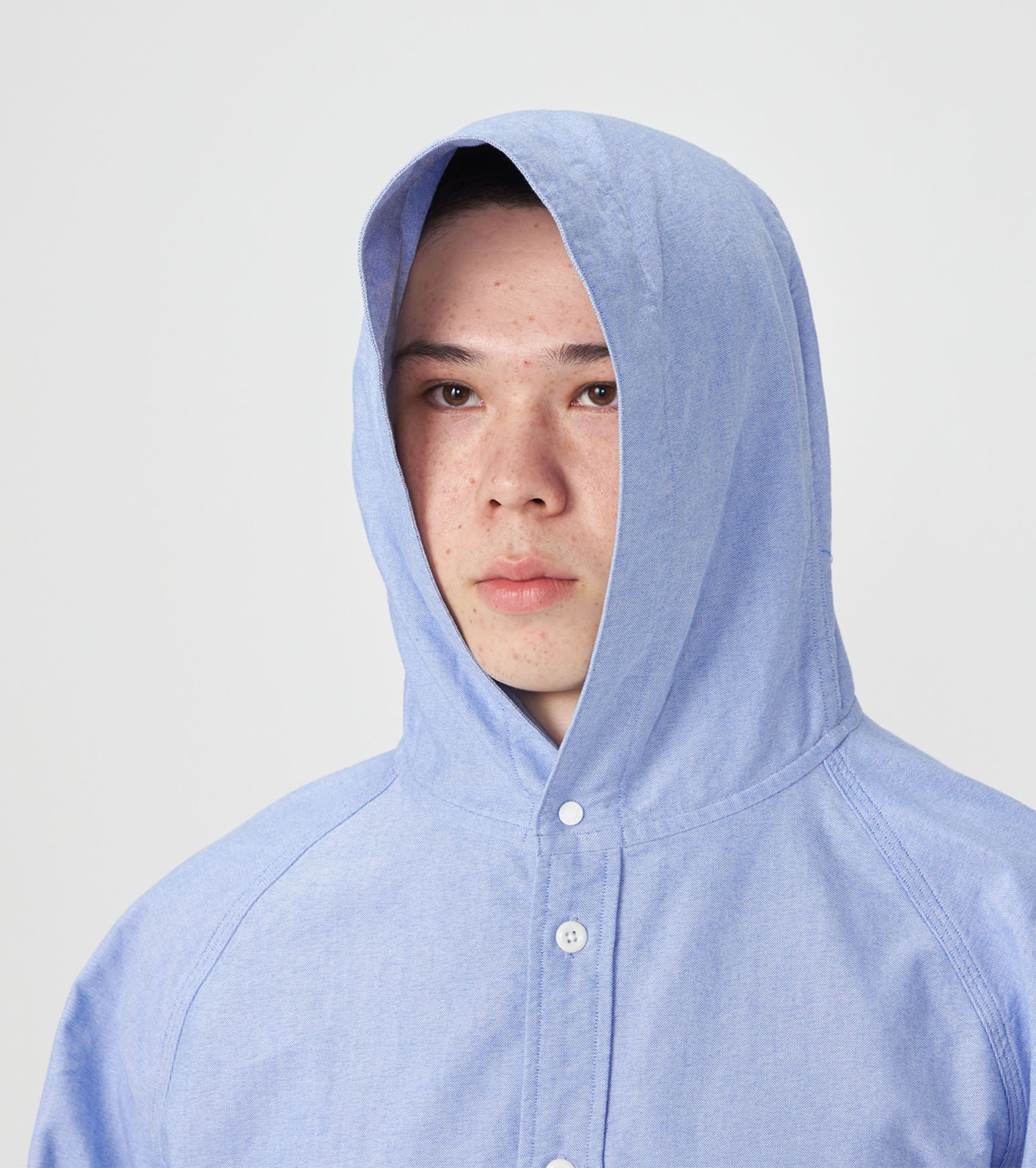 nanamica / Mountain Hooded Shirt