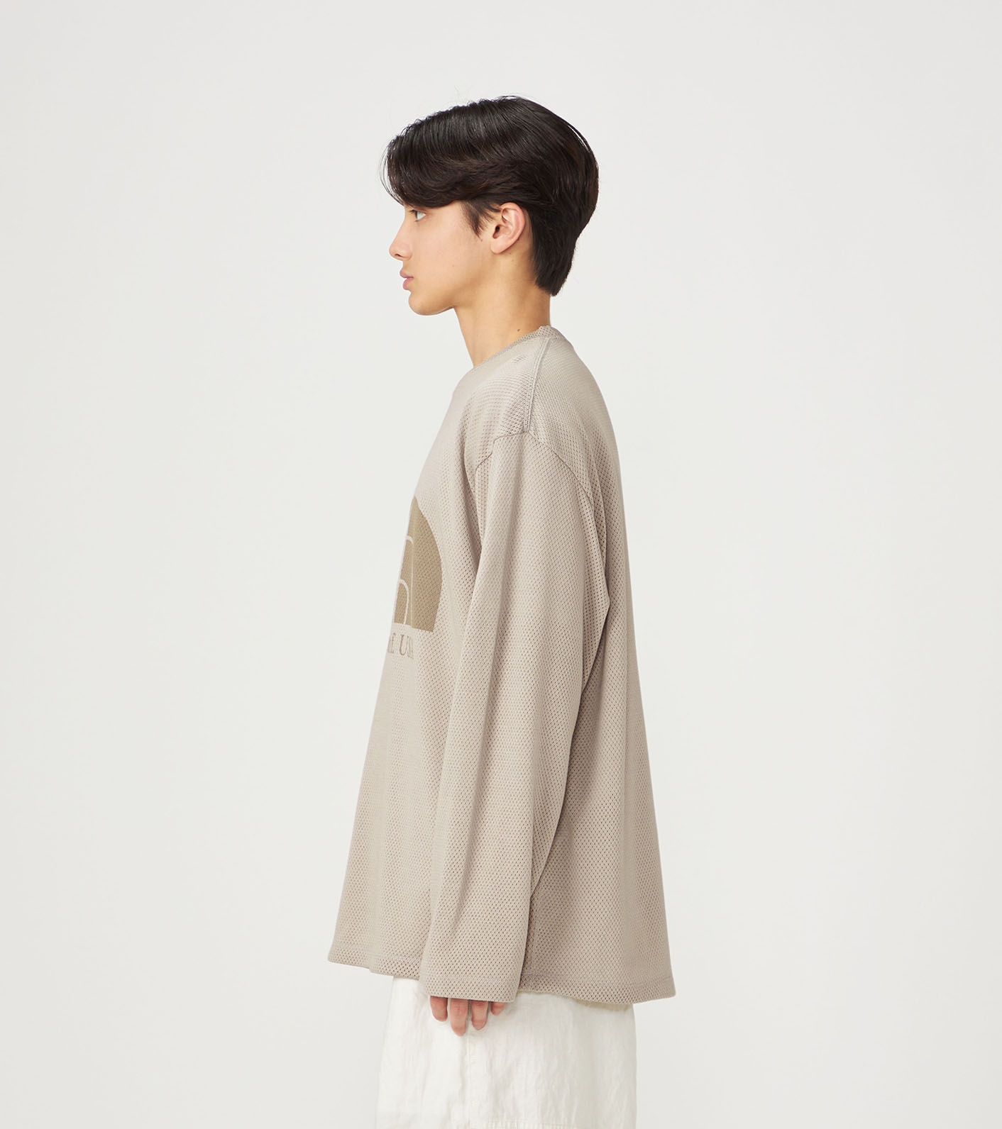 nanamica / Mesh Field Long Sleeve Tee
