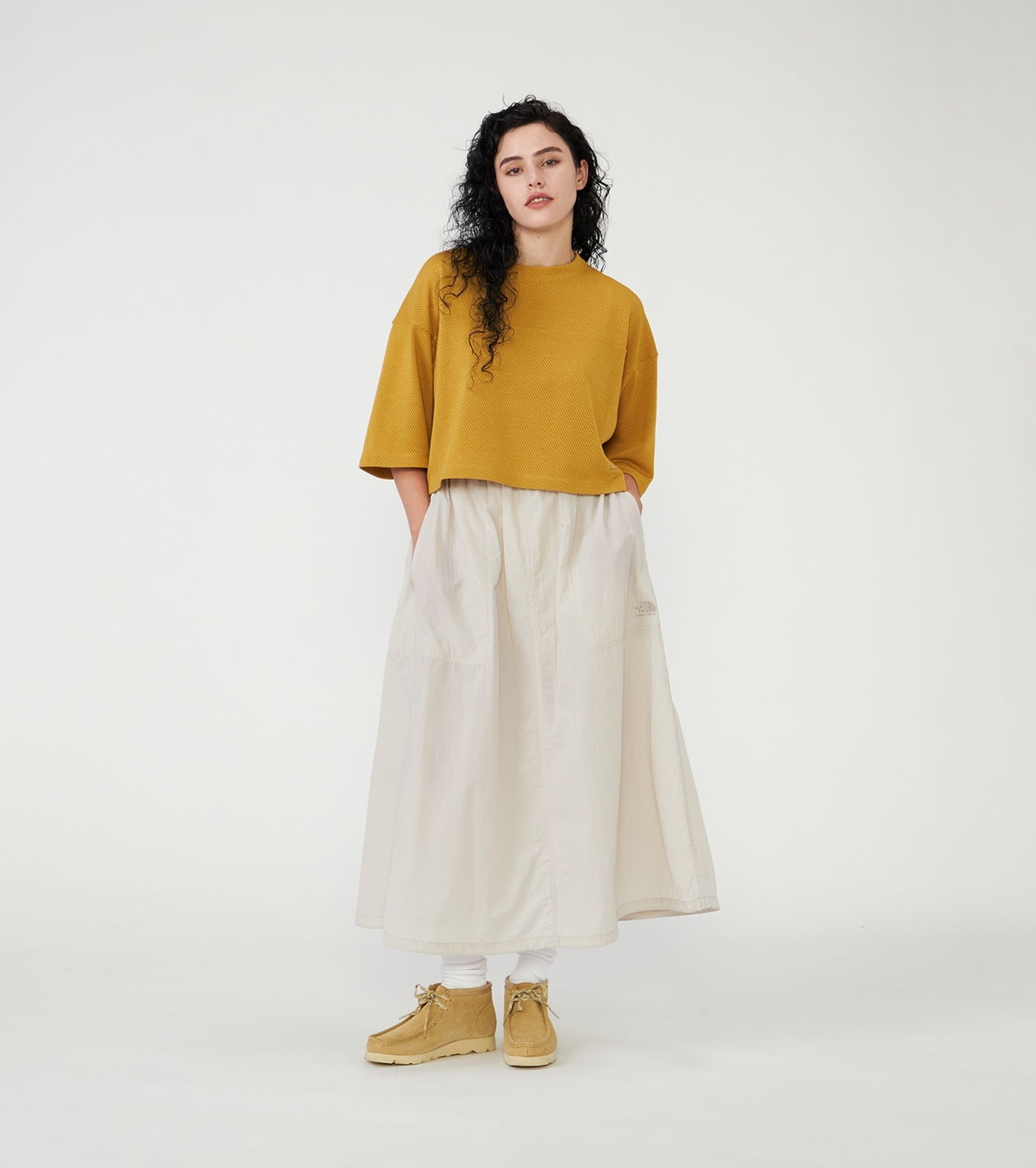 nanamica / Mesh Field Cropped Tee