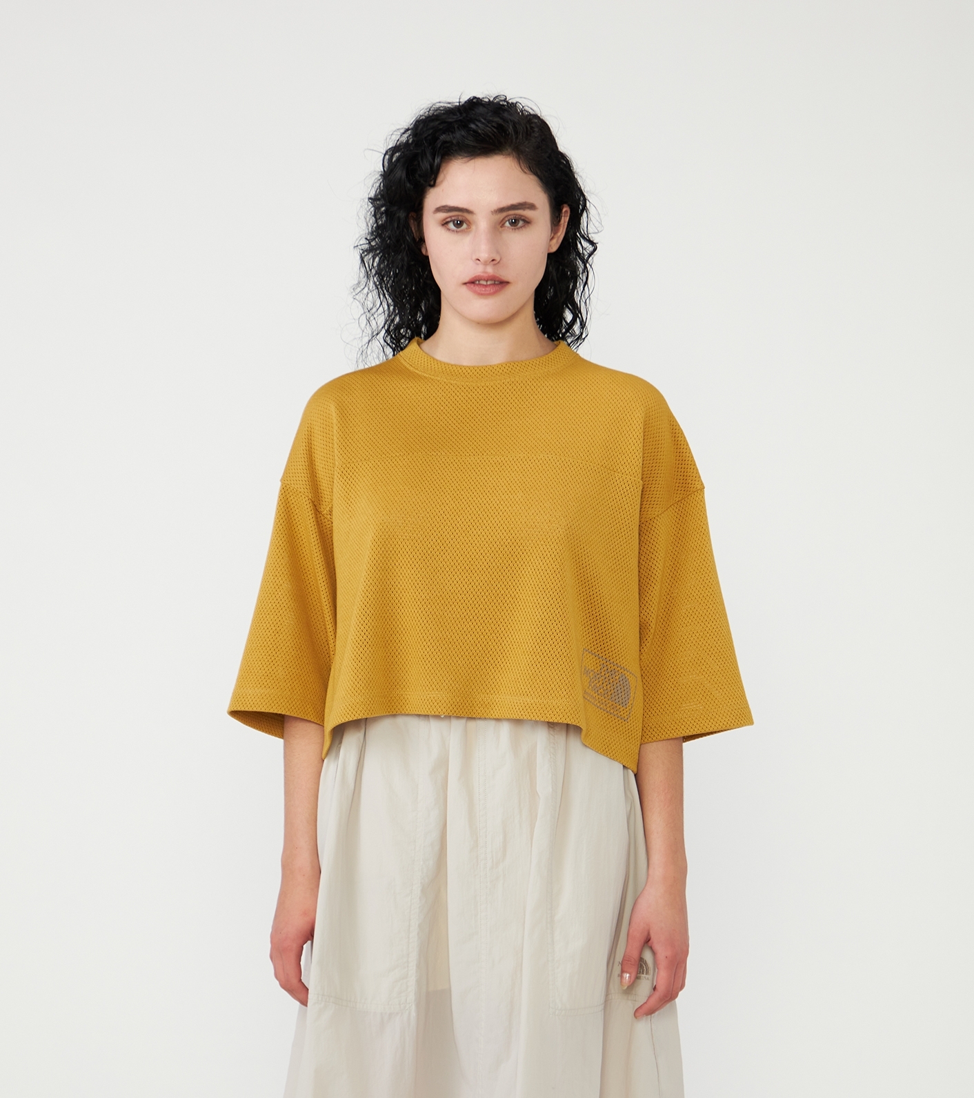 nanamica / Mesh Field Cropped Tee