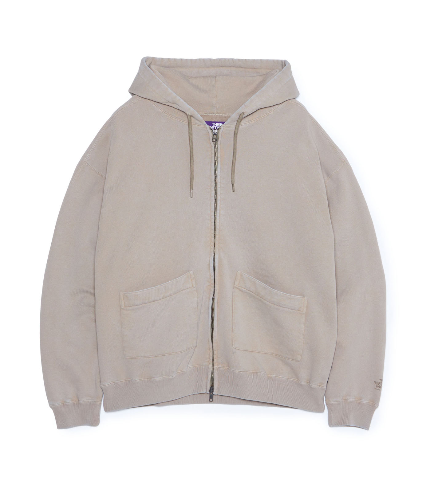 nanamica / Garment Dyed Field Zip Up Hoodie