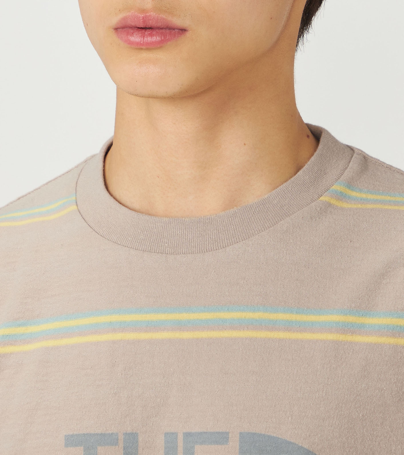nanamica / Field Long Sleeve Striped Tee