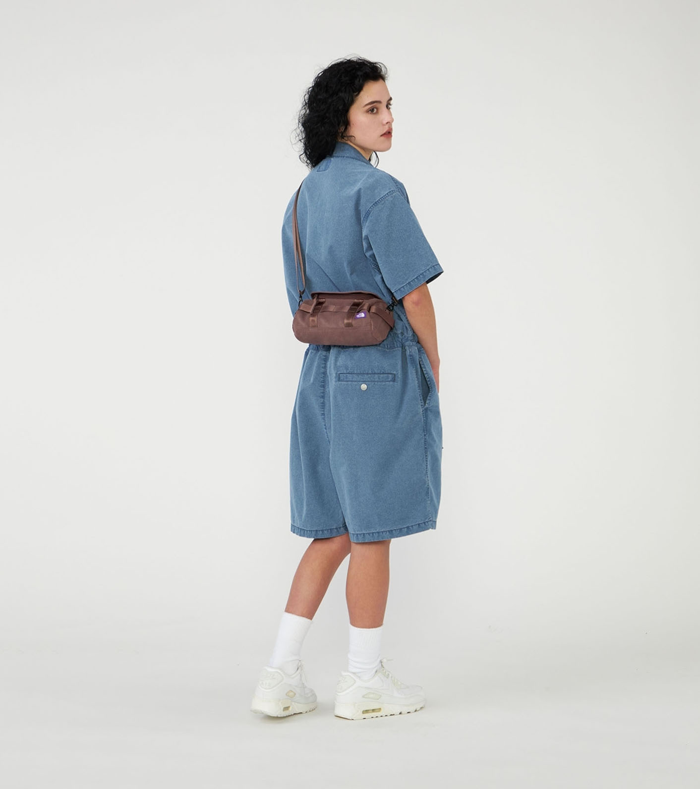 nanamica / Synthetic Leather Demi Duffle Bag