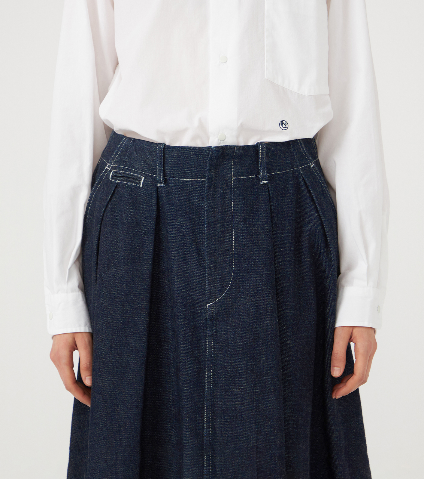 nanamica / Denim Skirt