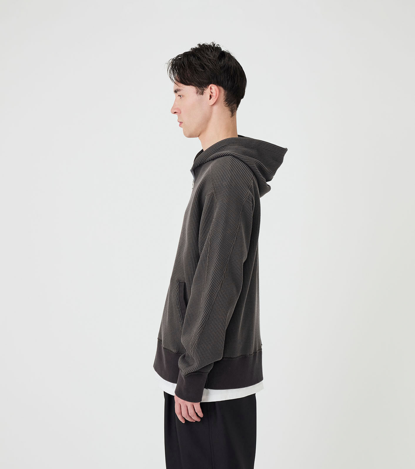 nanamica / Zip Up Thermal Hoodie
