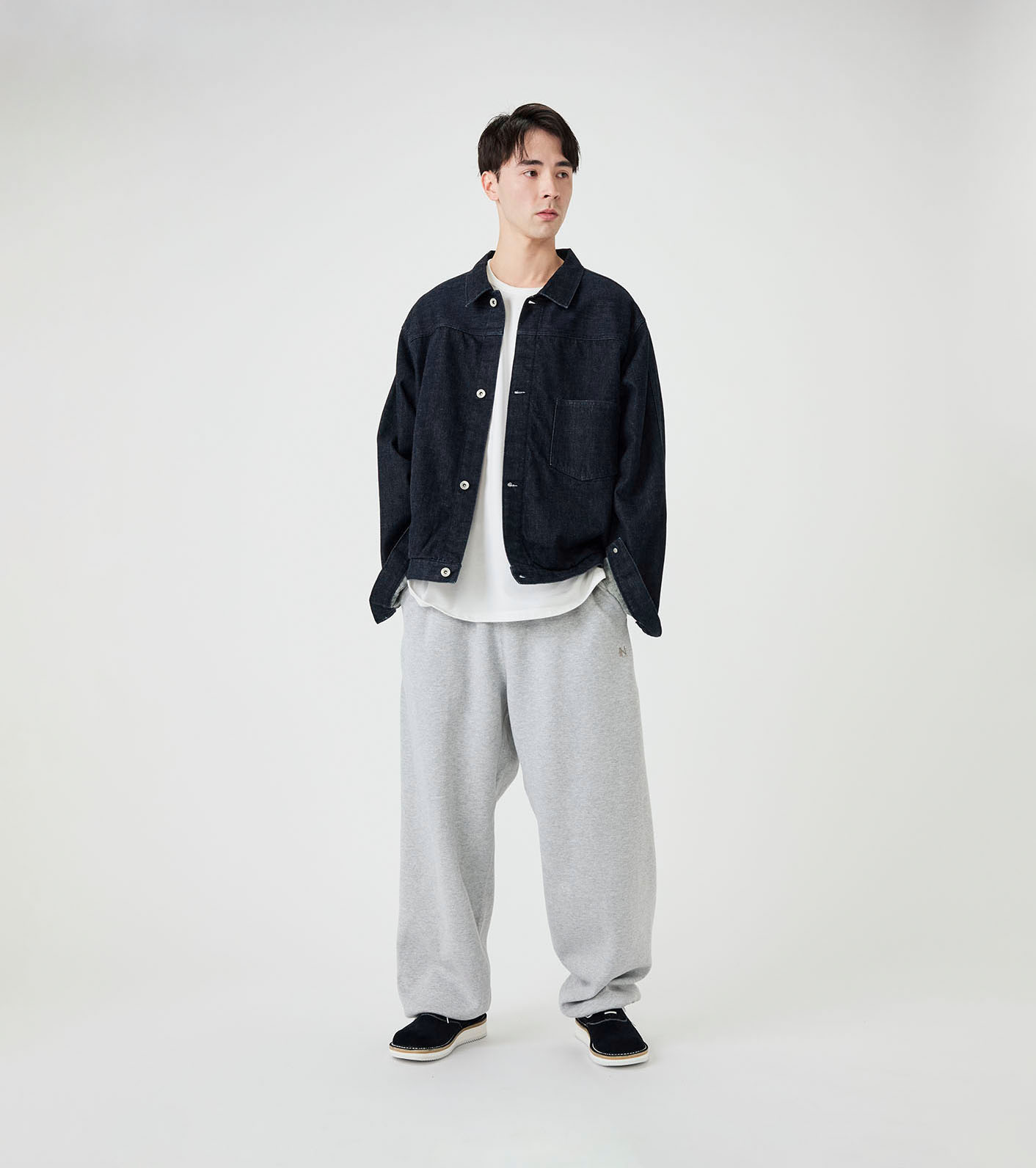 nanamica / Short Denim Jacket