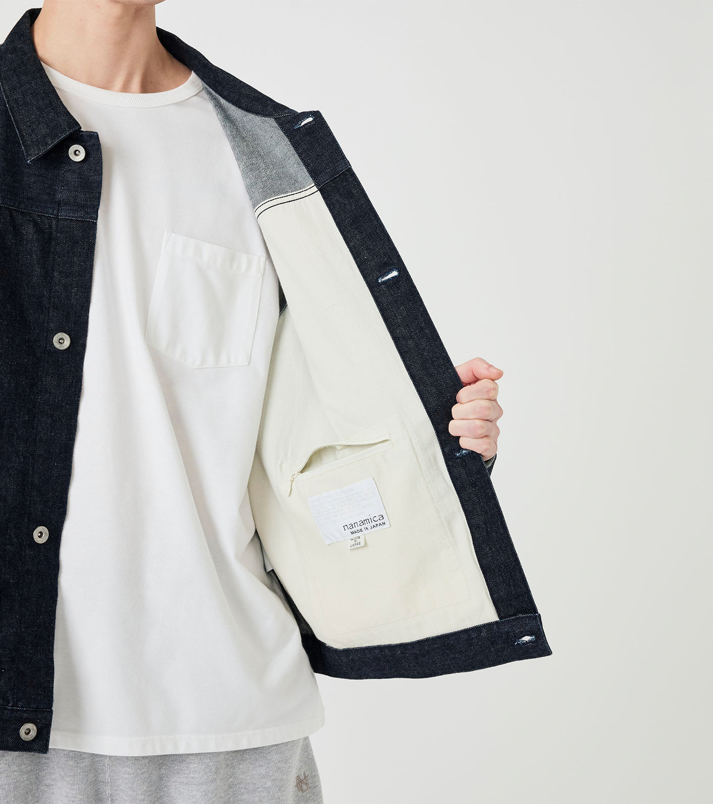 nanamica / Short Denim Jacket