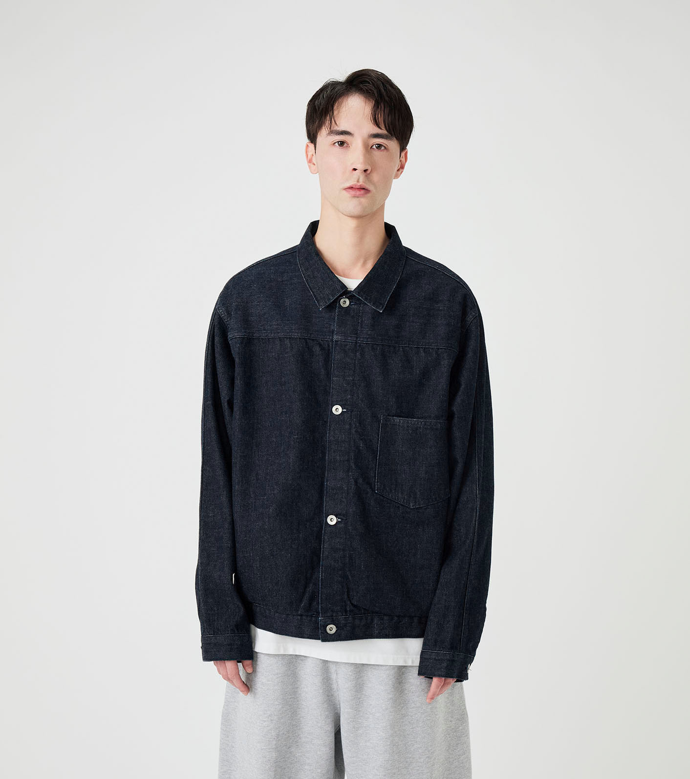 nanamica / Short Denim Jacket