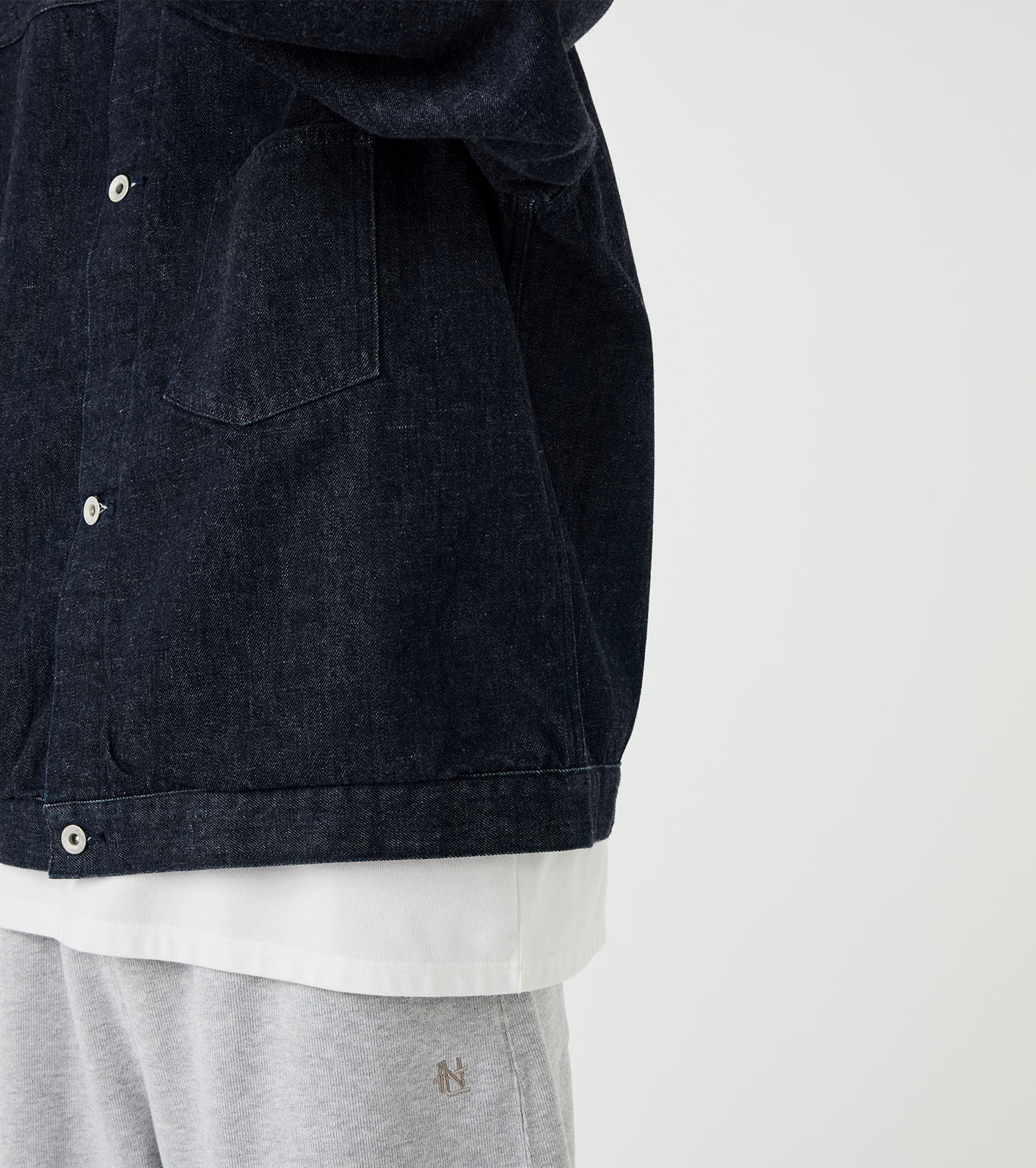 nanamica / Short Denim Jacket