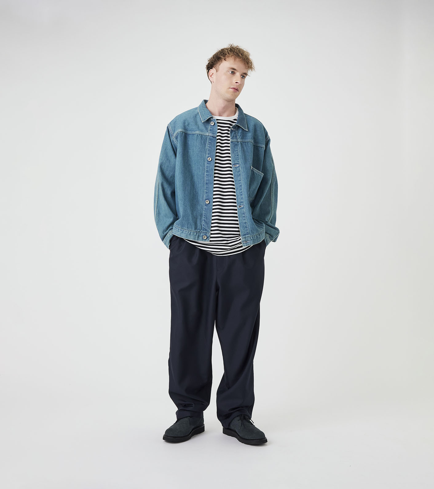 ジャケット・アウター   jeans denim short jacket nanamica / Short Denim Jacket