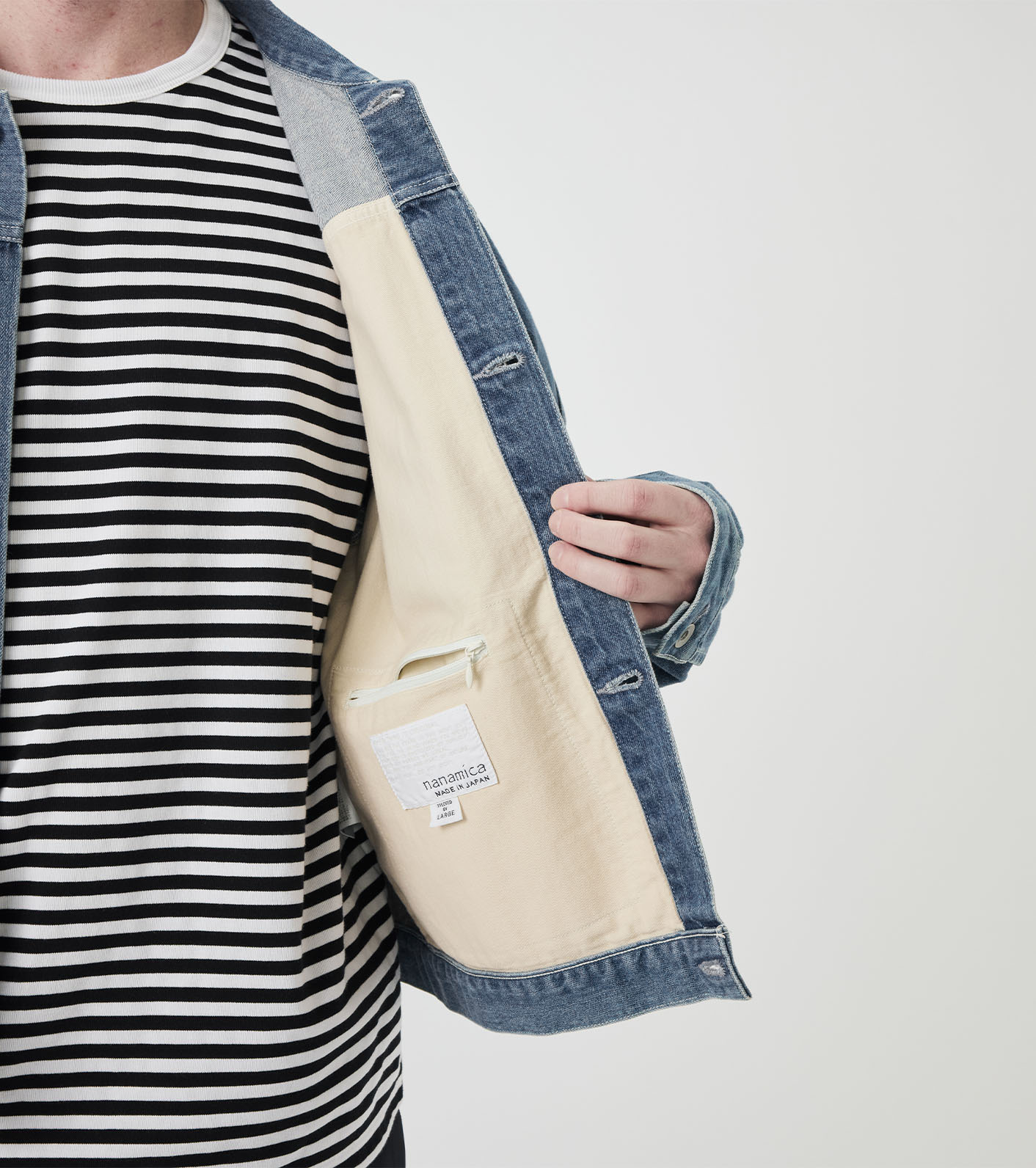 nanamica / Short Denim Jacket