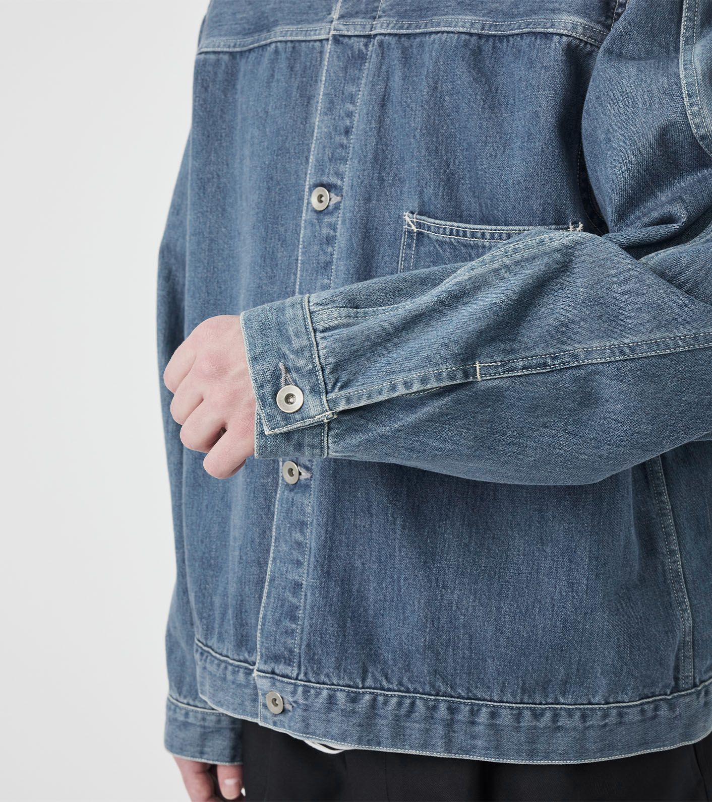 nanamica / Short Denim Jacket