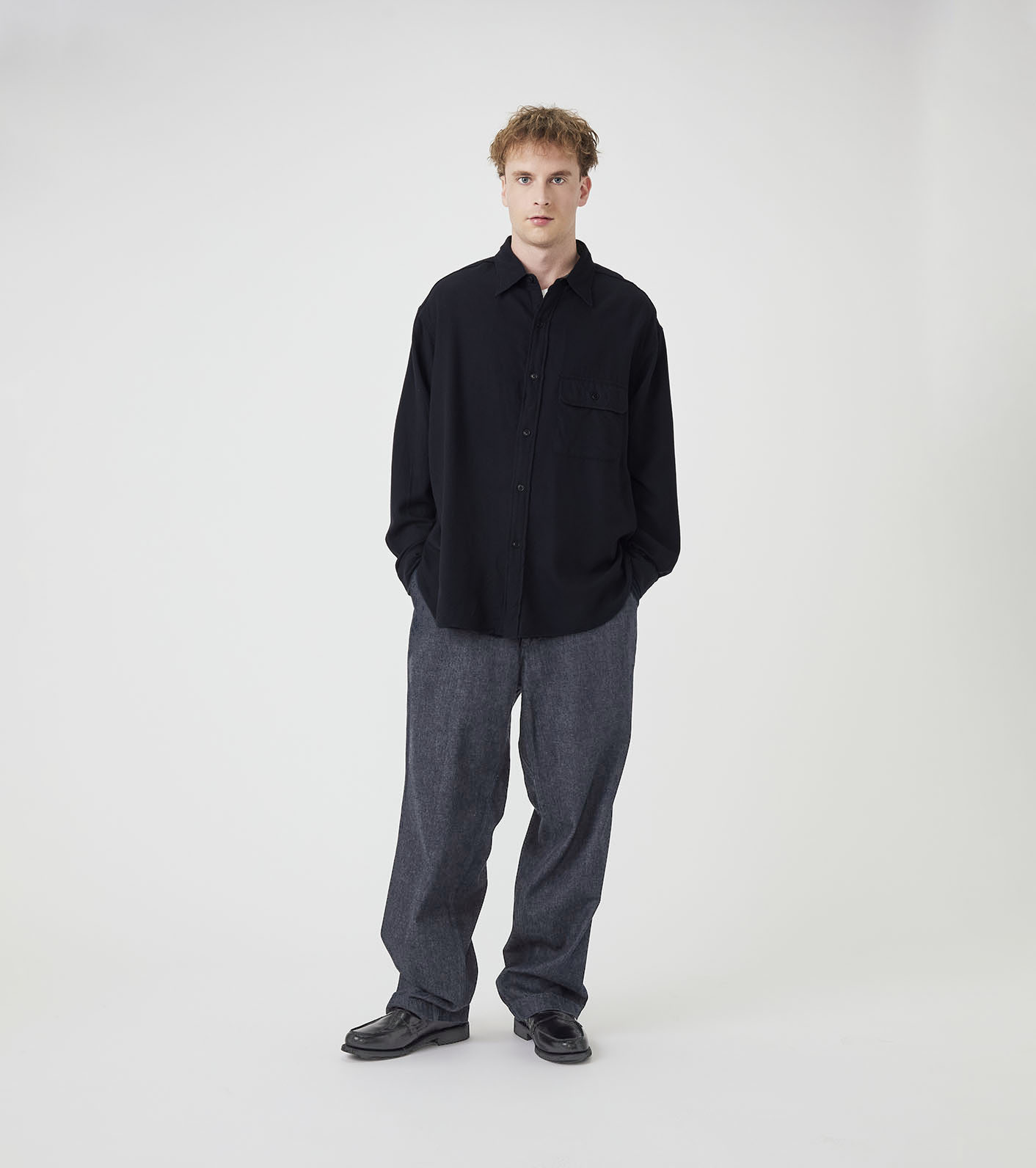 nanamica / Wide Denim Pants