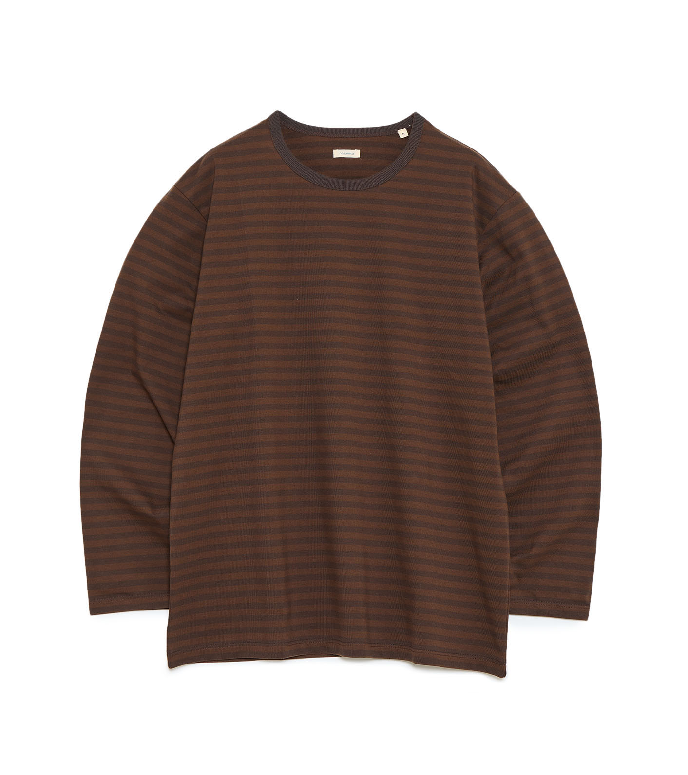 nanamica / COOLMAX Stripe Jersey L/S Tee
