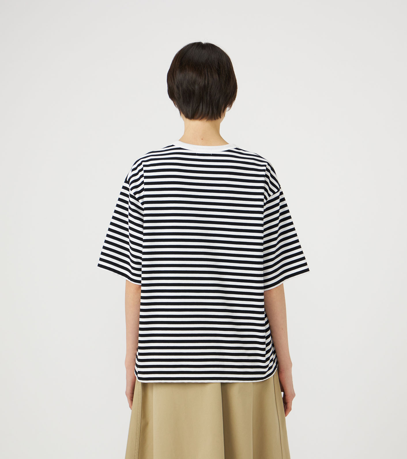 nanamica / COOLMAX Stripe Jersey Tee