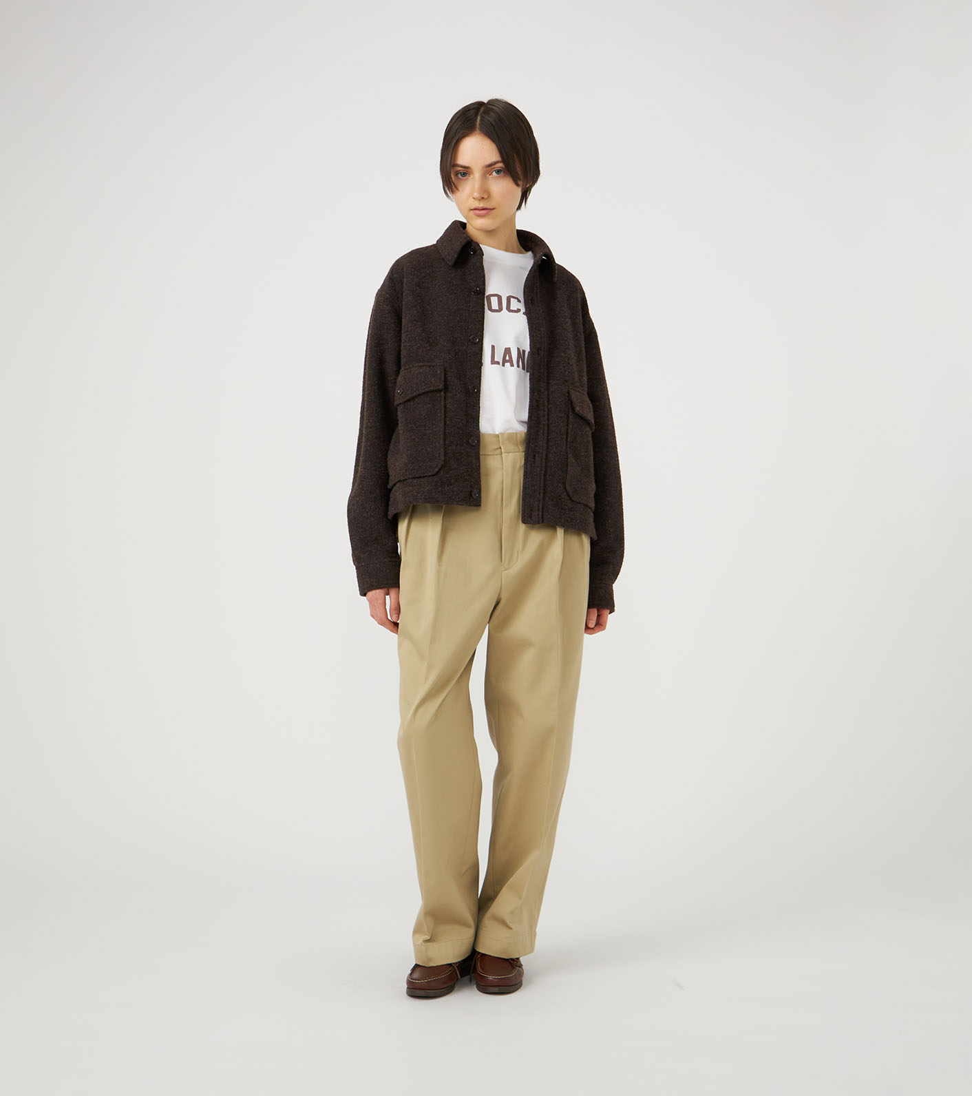 nanamica / OOAL WINDSTOPPER Sliver Knit Jacket