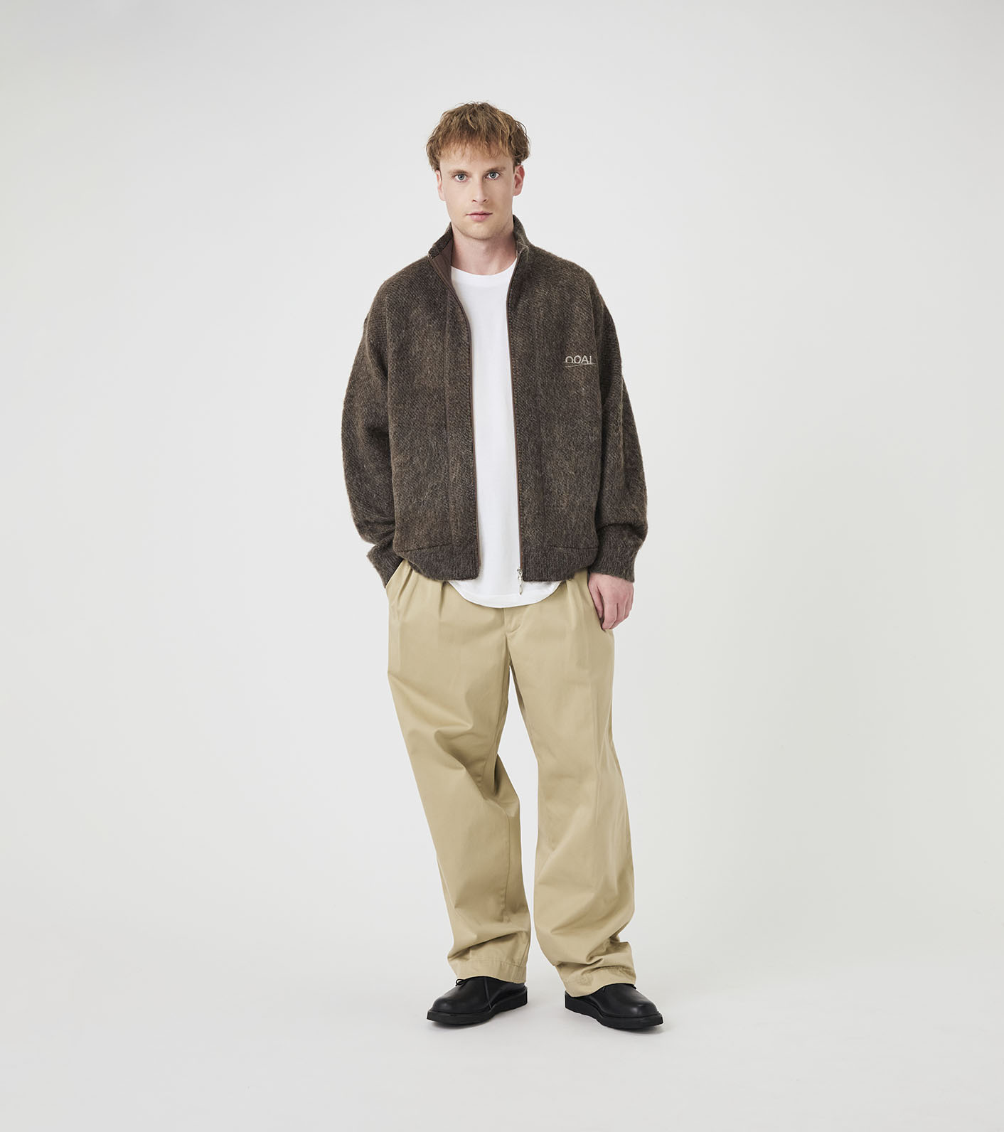 nanamica / OOAL Zip Up Mohair Jacket