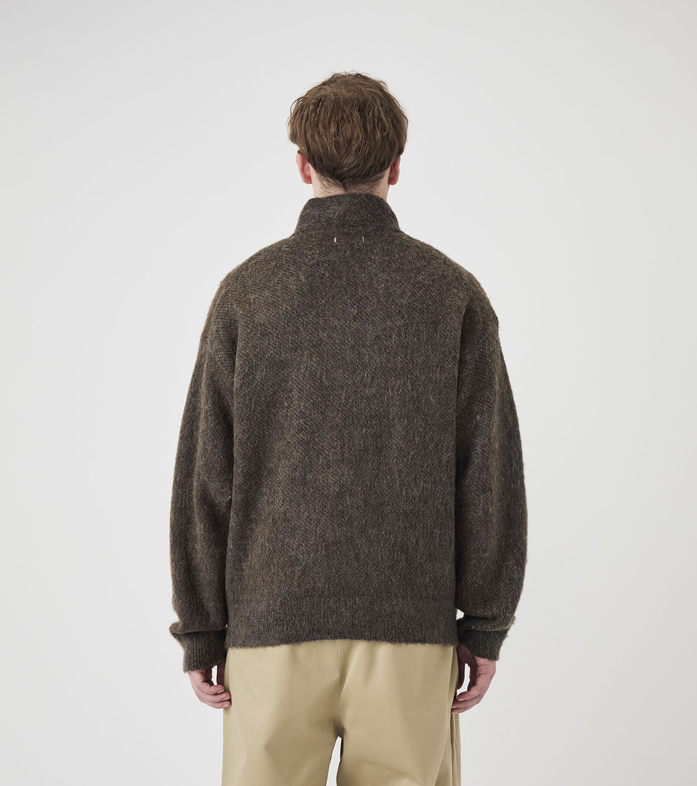 nanamica / OOAL Zip Up Mohair Jacket