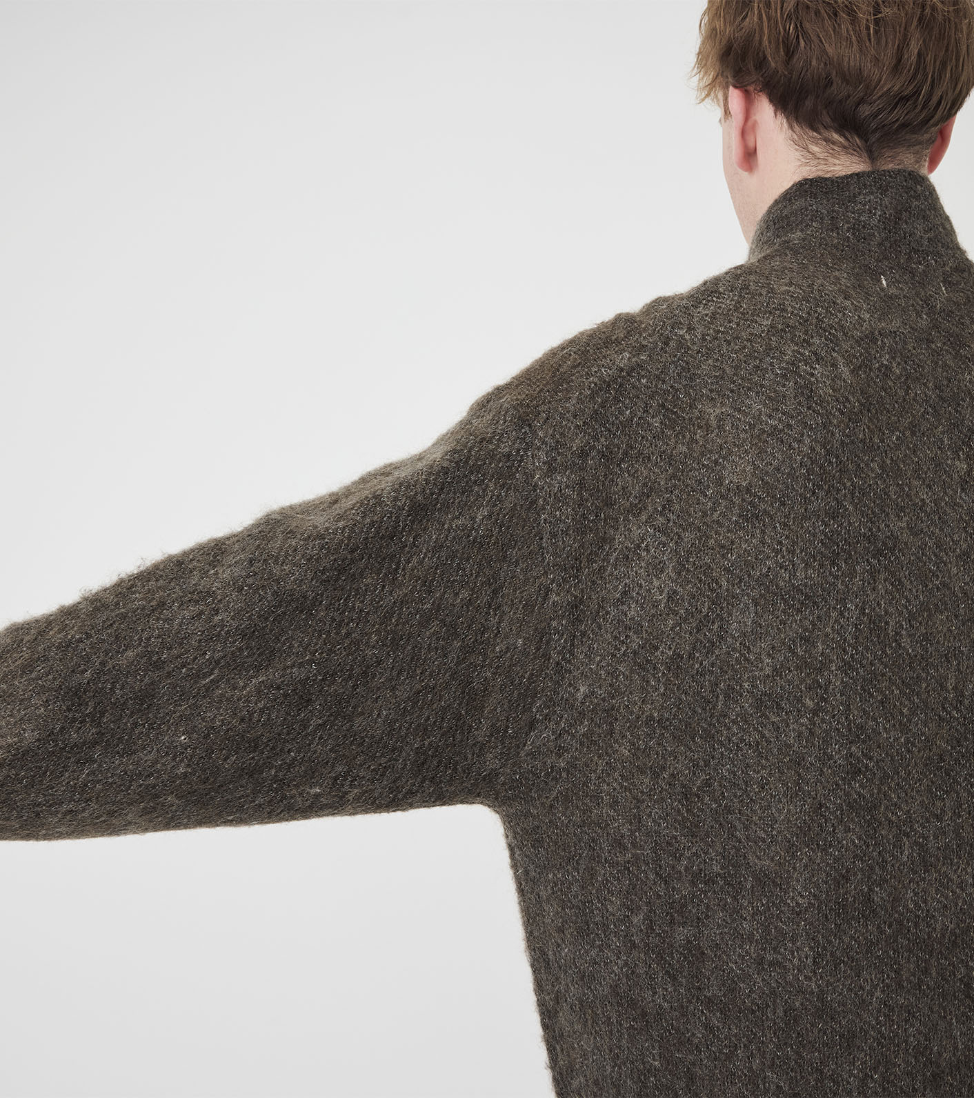 nanamica / OOAL Zip Up Mohair Jacket