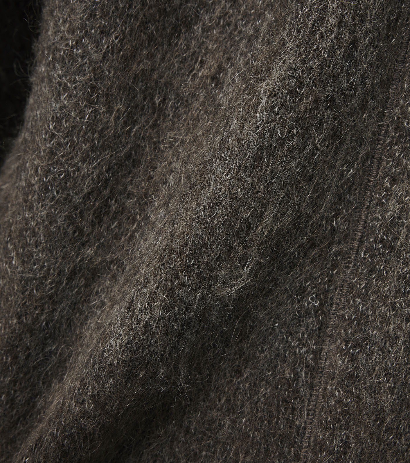 nanamica / OOAL Zip Up Mohair Jacket