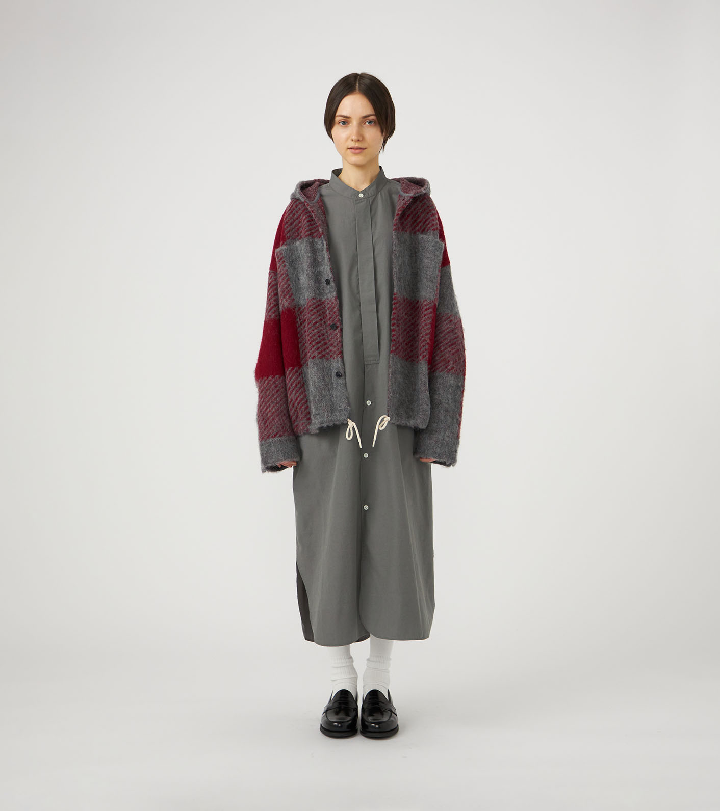 nanamica / OOAL Mohair Hooded Jacket