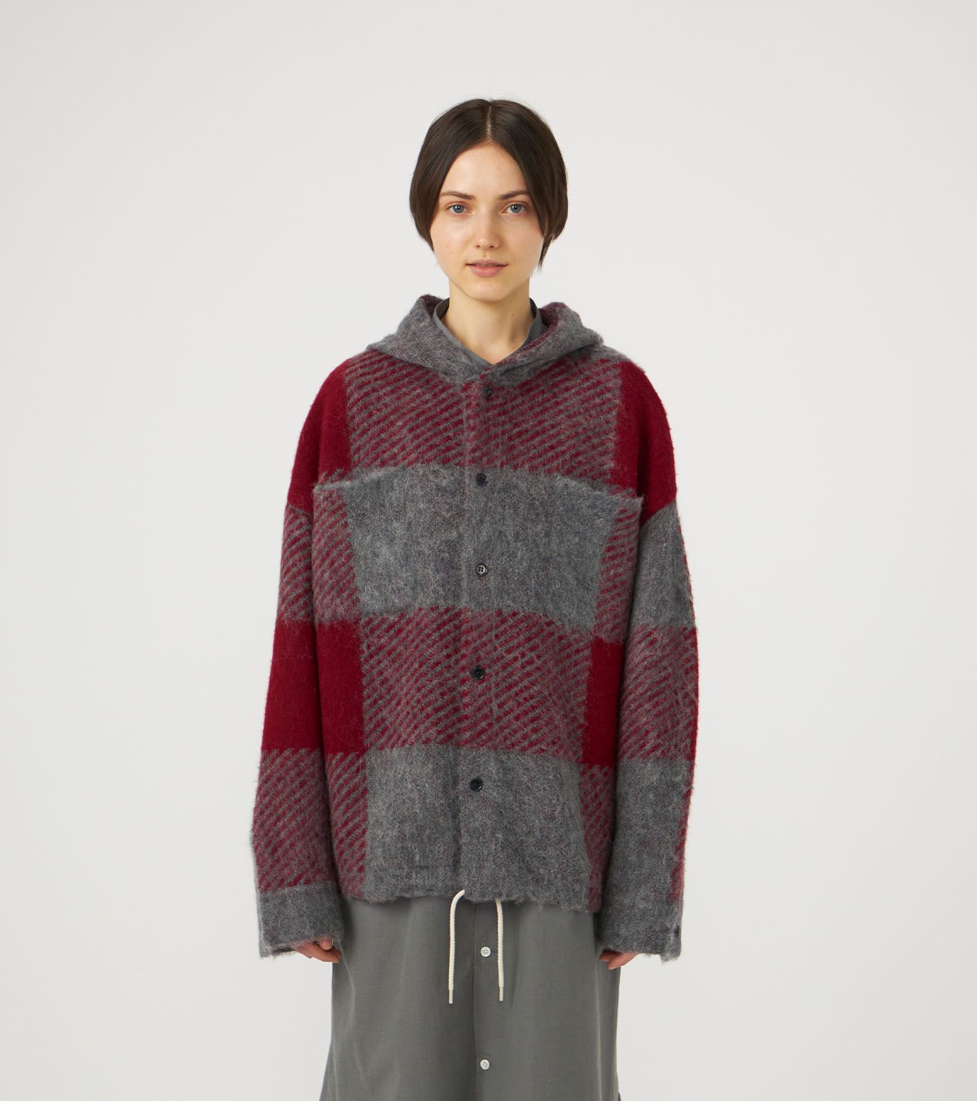 nanamica / OOAL Mohair Hooded Jacket