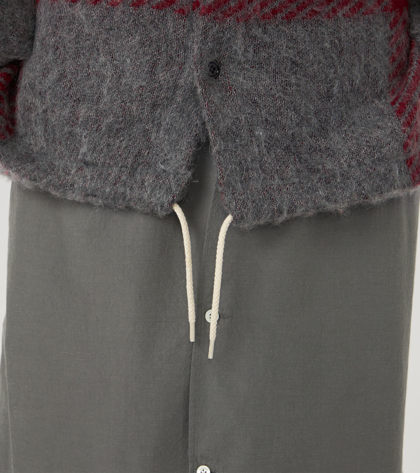 nanamica / OOAL Mohair Hooded Jacket